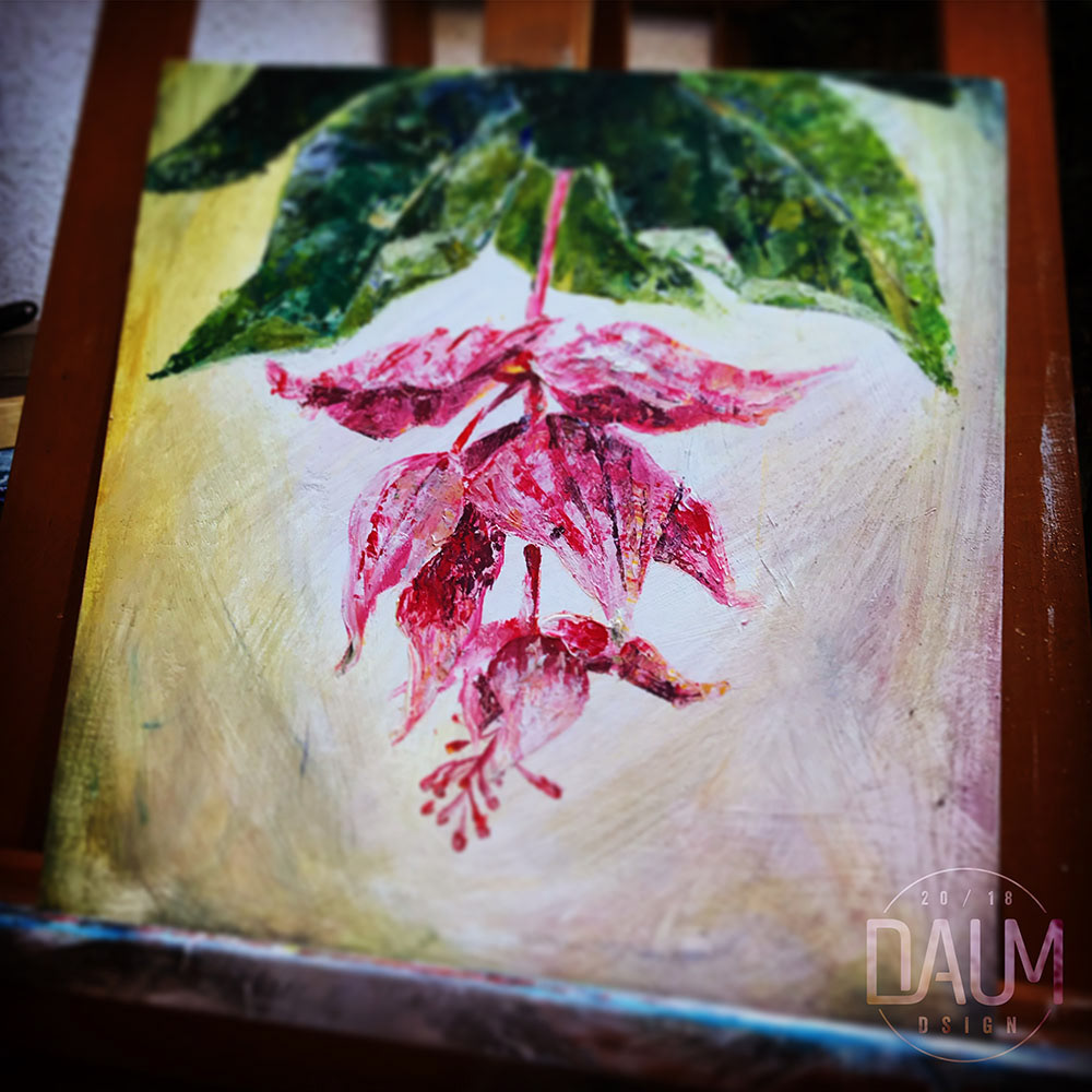 Gemälde Blume