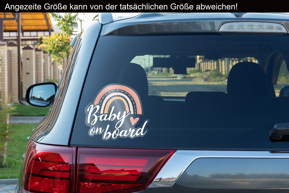 Regenbogen2 - Auch in Wunschfarben (+Silber) möglich