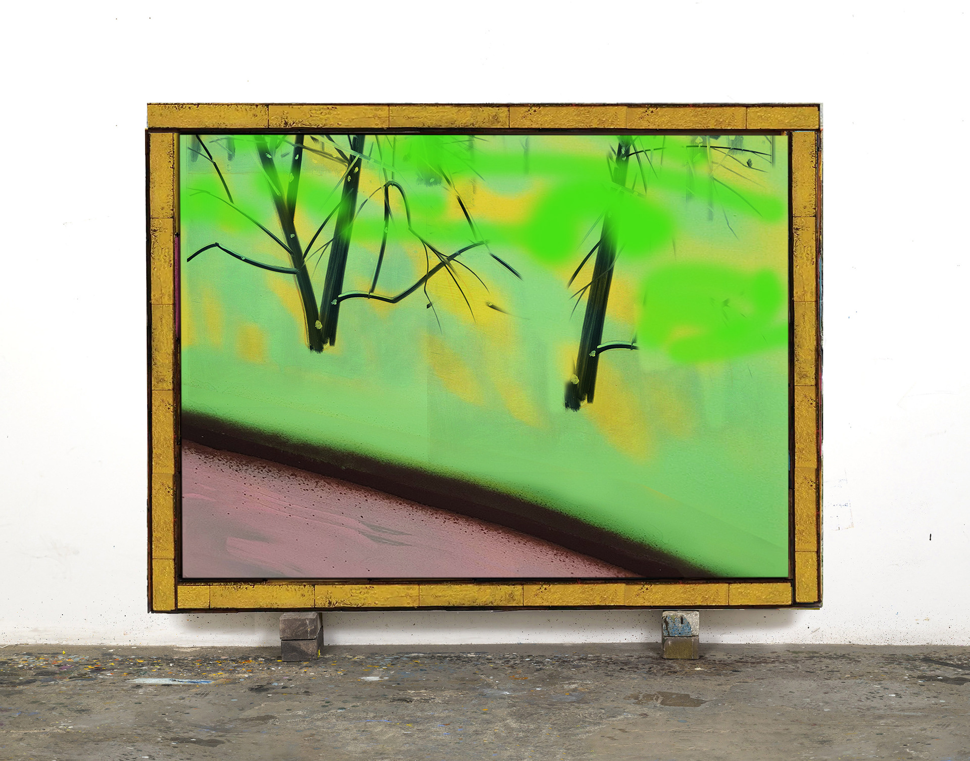 Oil on canvas, wood, 146x114