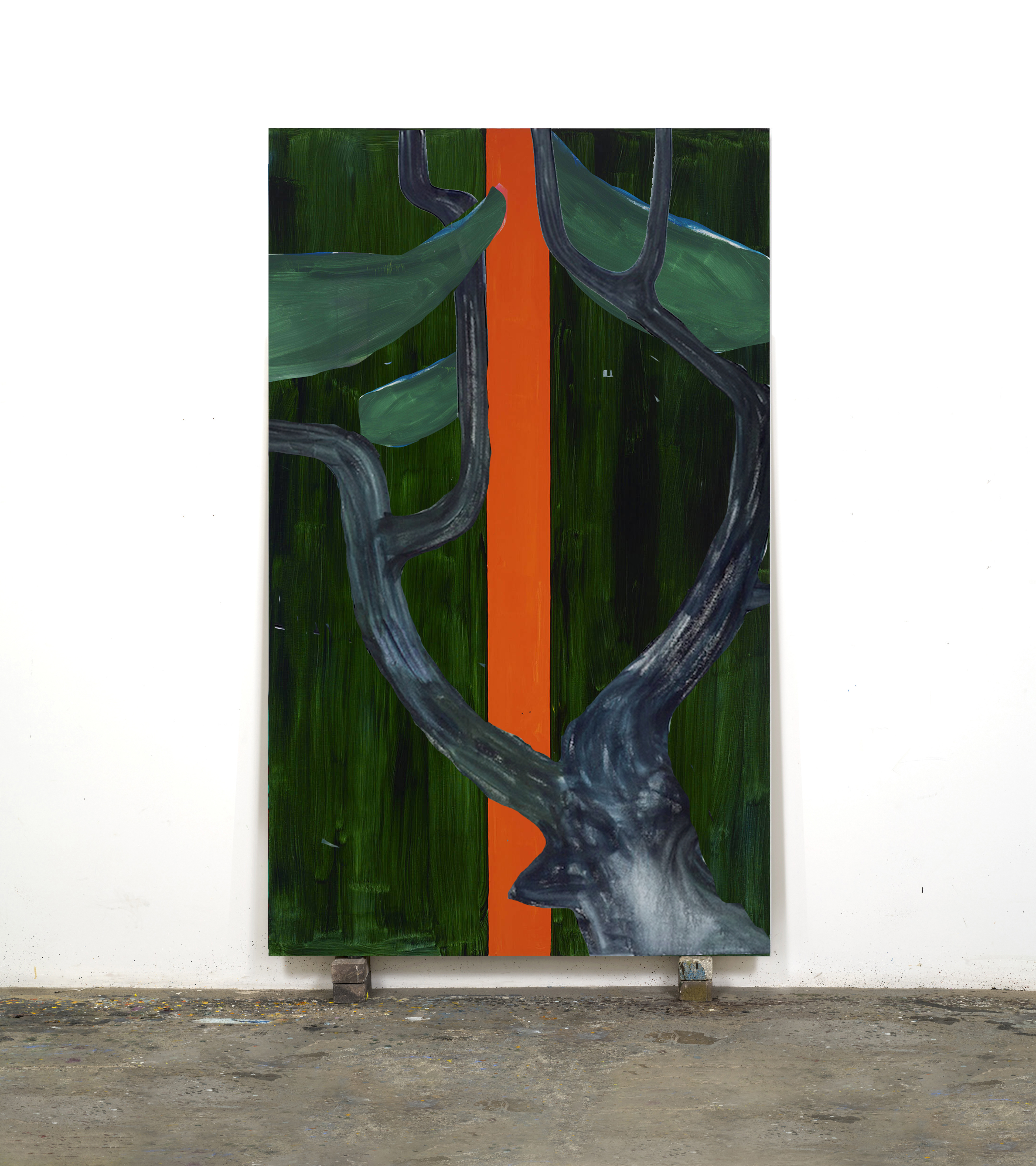Oil on canvas, 116x65