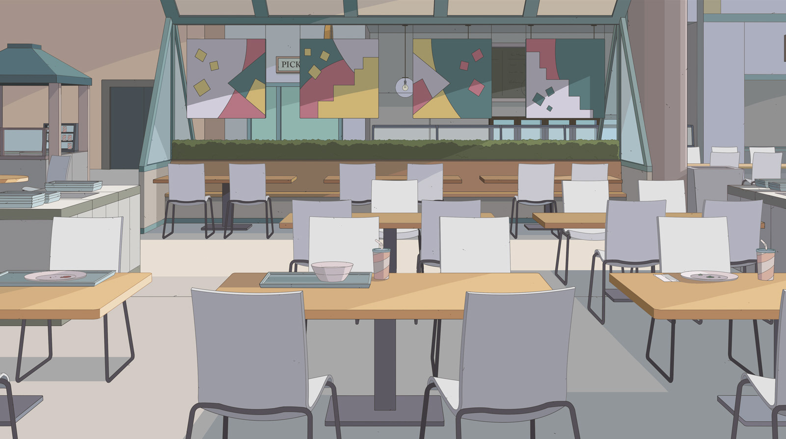 Color Key Painting by Susan Pemberton