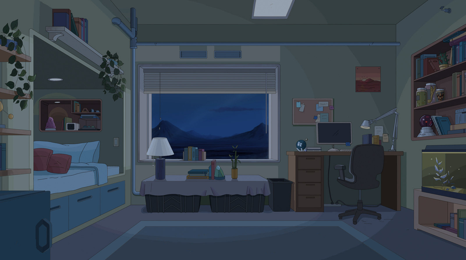 Color Key Painting by Susan Pemberton