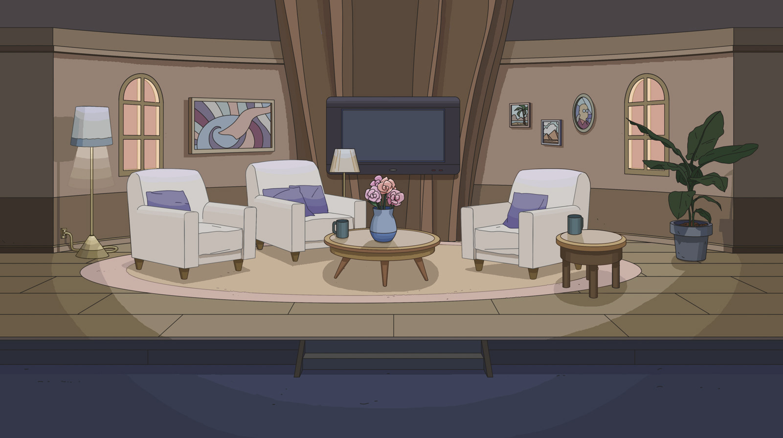 Color Key Painting by Susan Pemberton