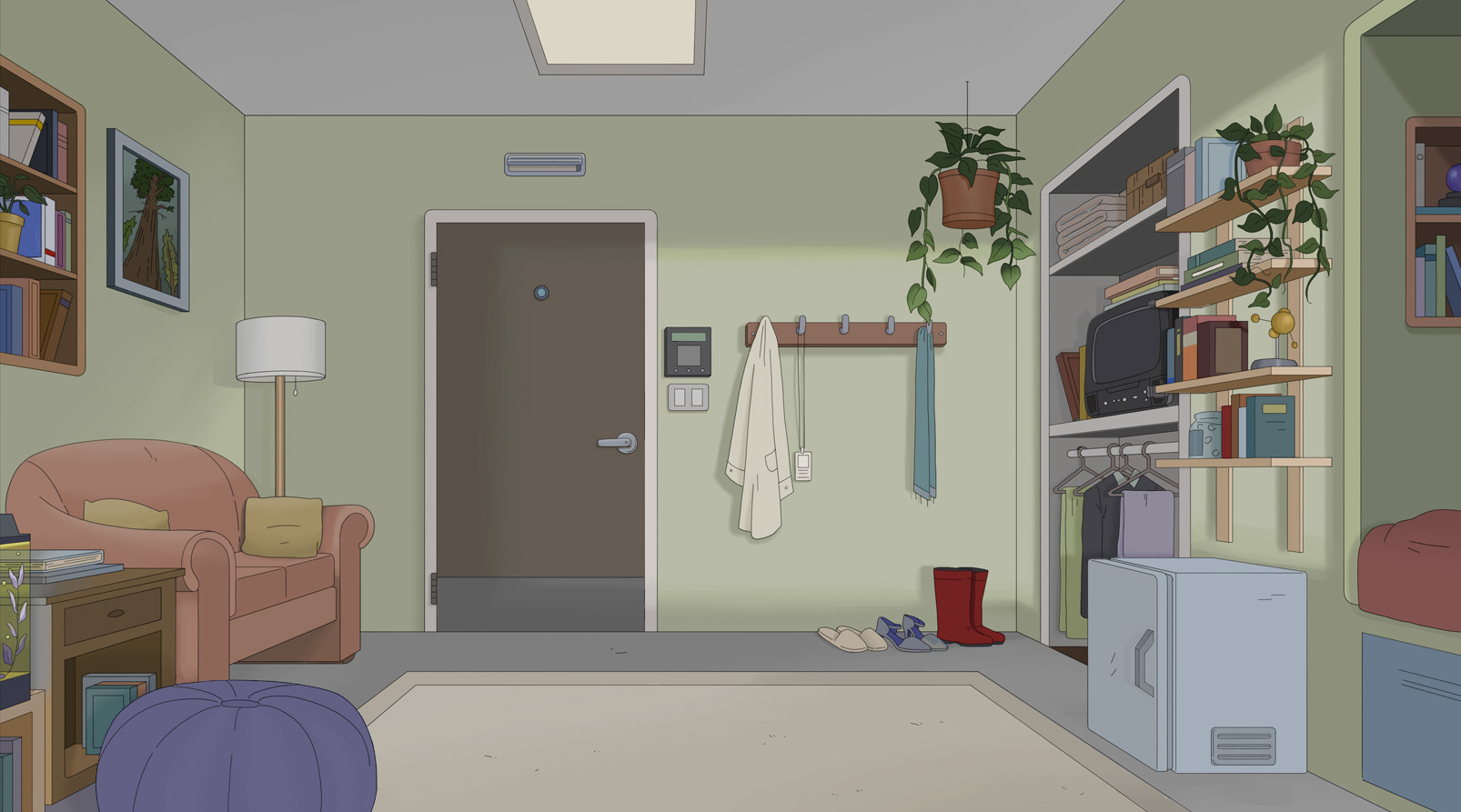 Color Key Painting by Susan Pemberton