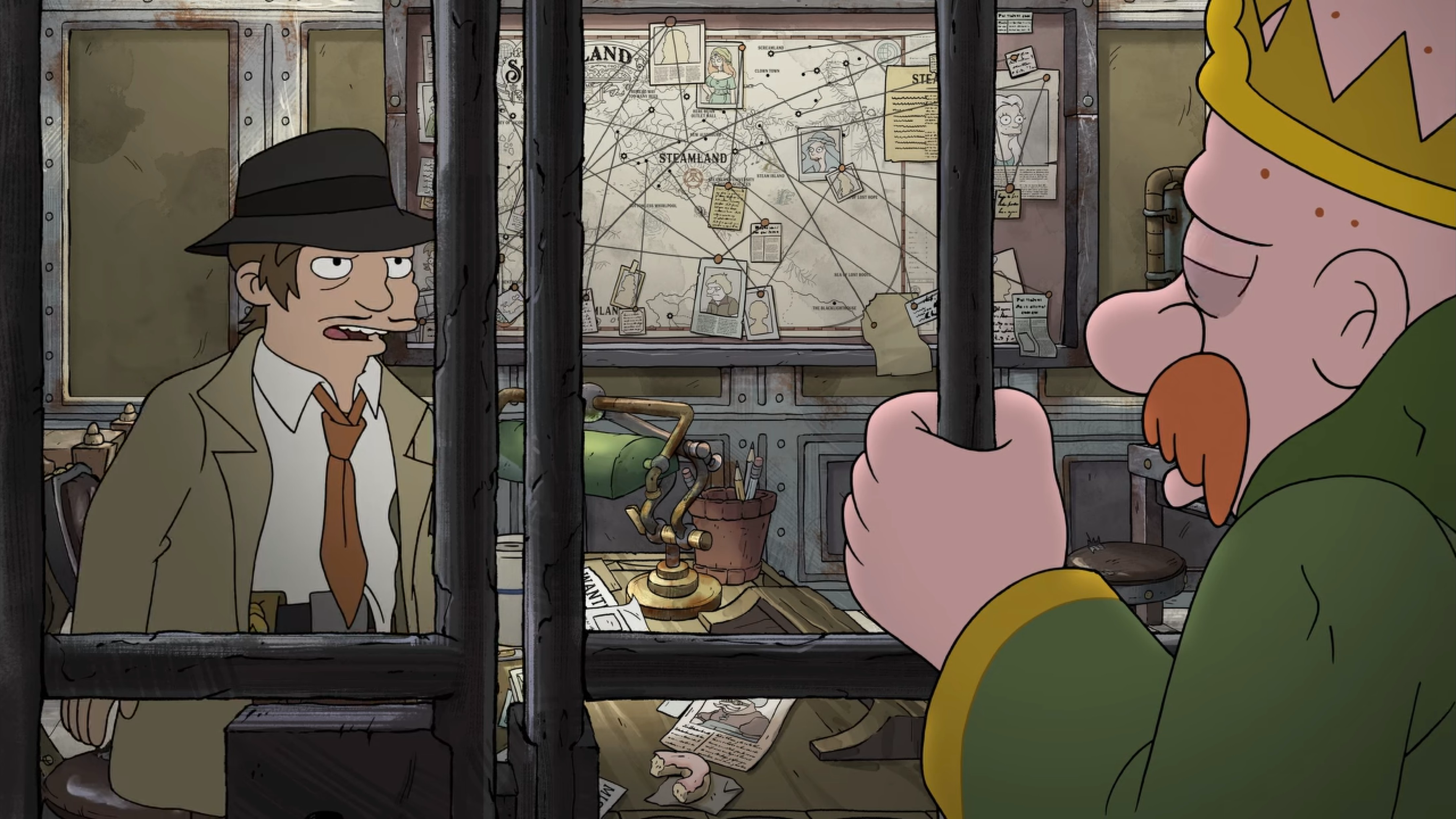 Color Key Painting by Susan Pemberton, Paint by Alex Henderson