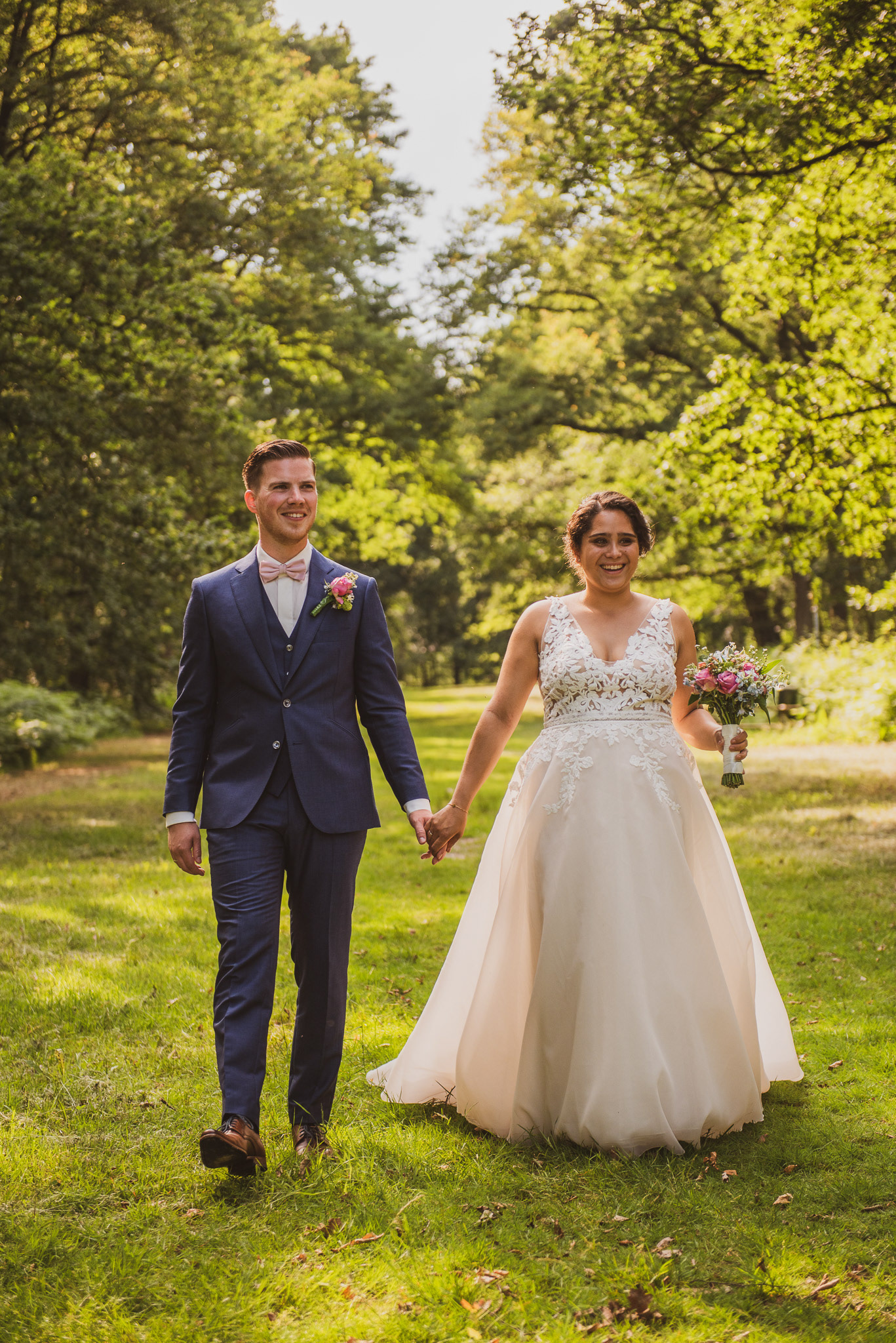 Nathalie's & Mervin's trouwreportage in Arnhem