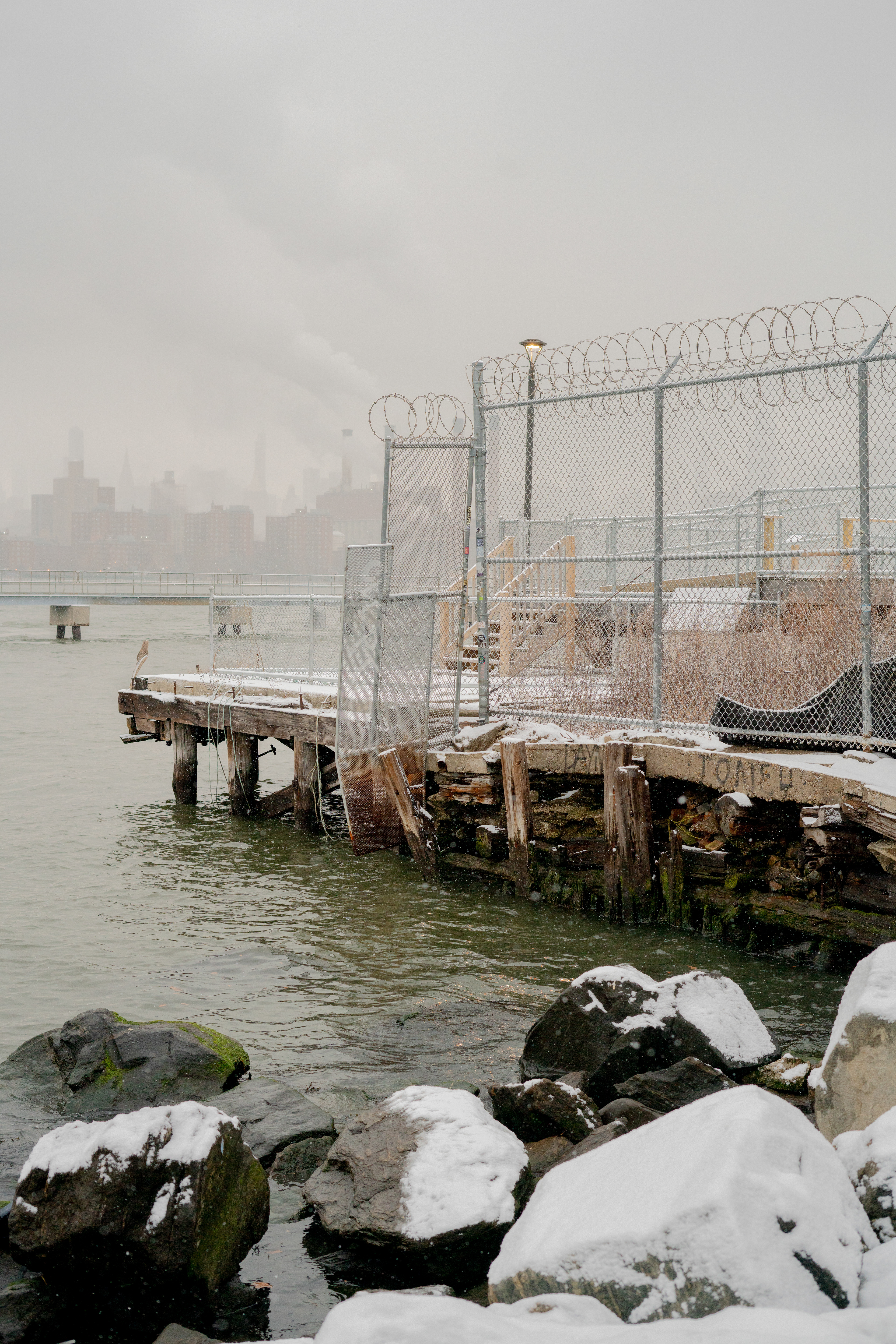 snow in williamsburg