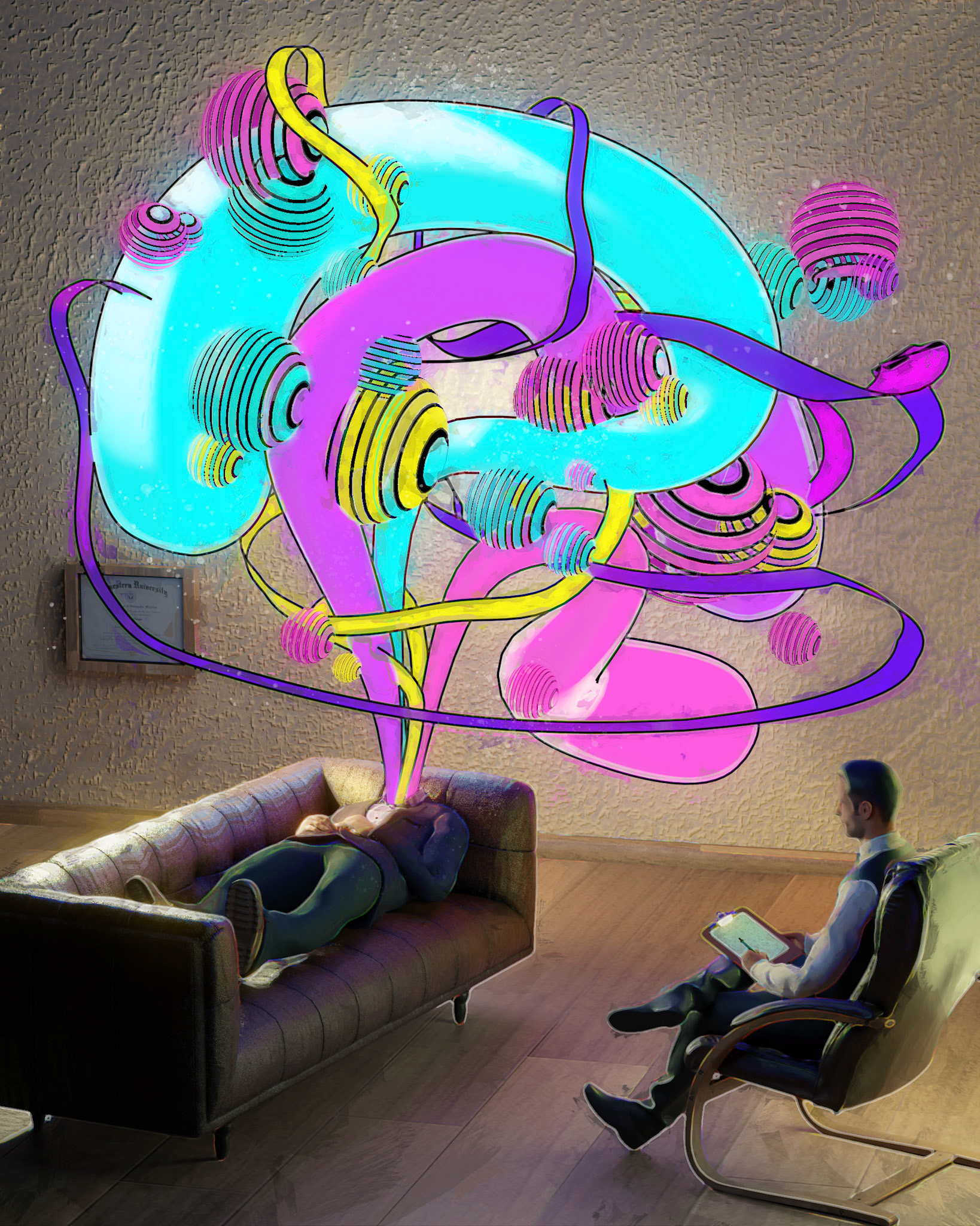 THERE'S NO HELPING THE WEIRD