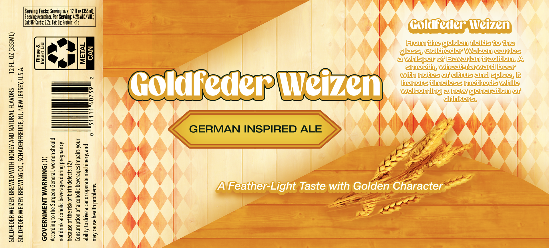 Beer Label made for a Short Film