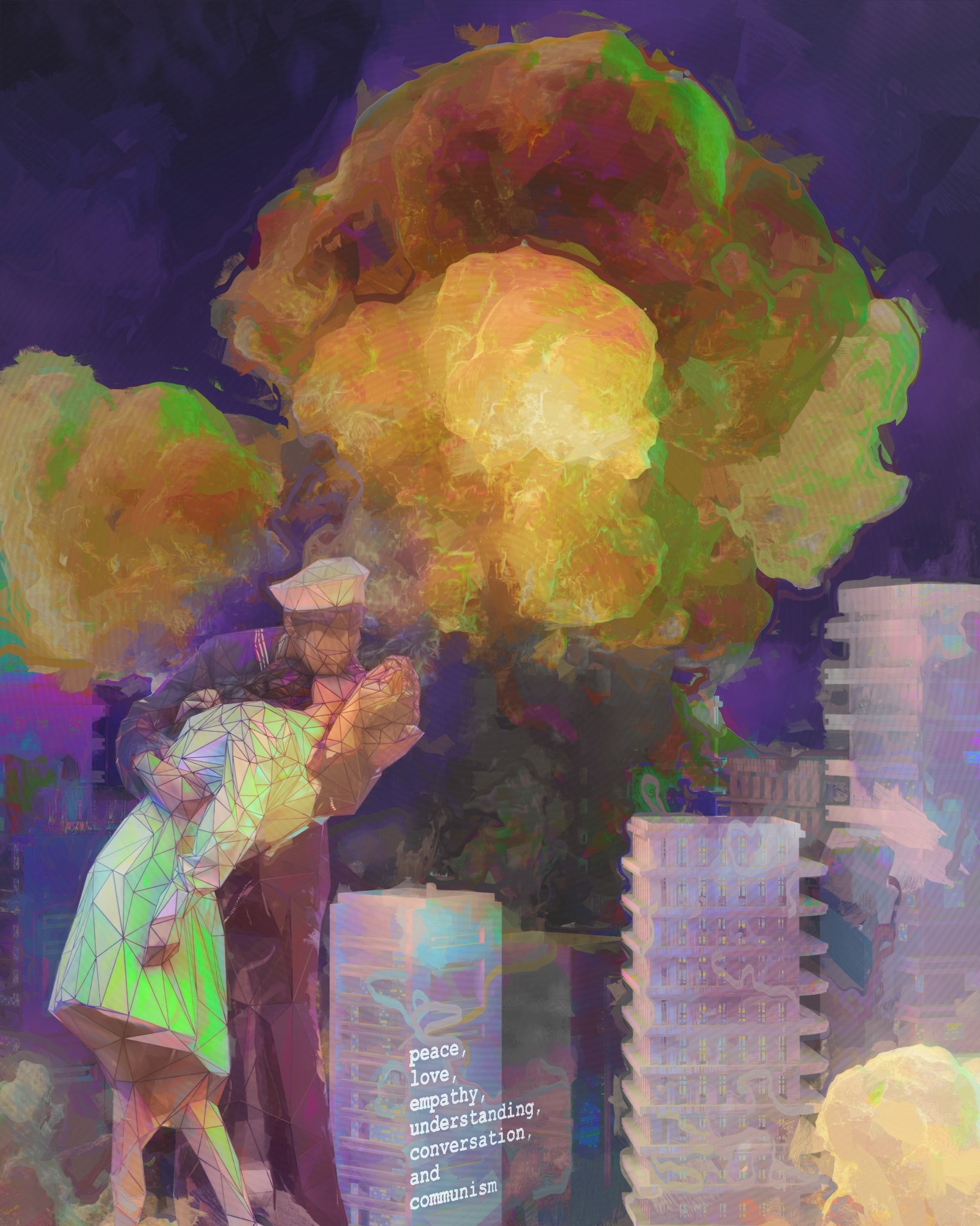 VIOLENT COMMIE BLUE SKY BULLSHIT