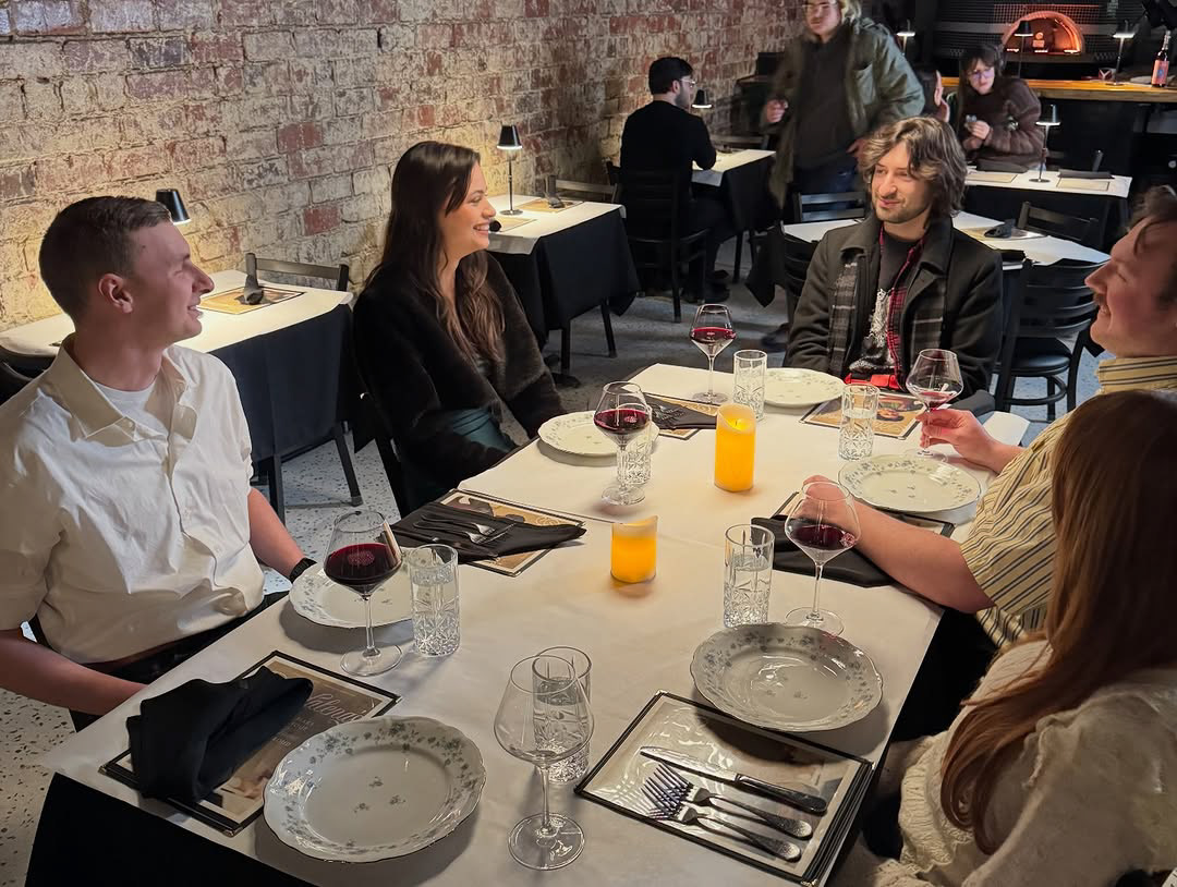 Reset photos for a dinner scene