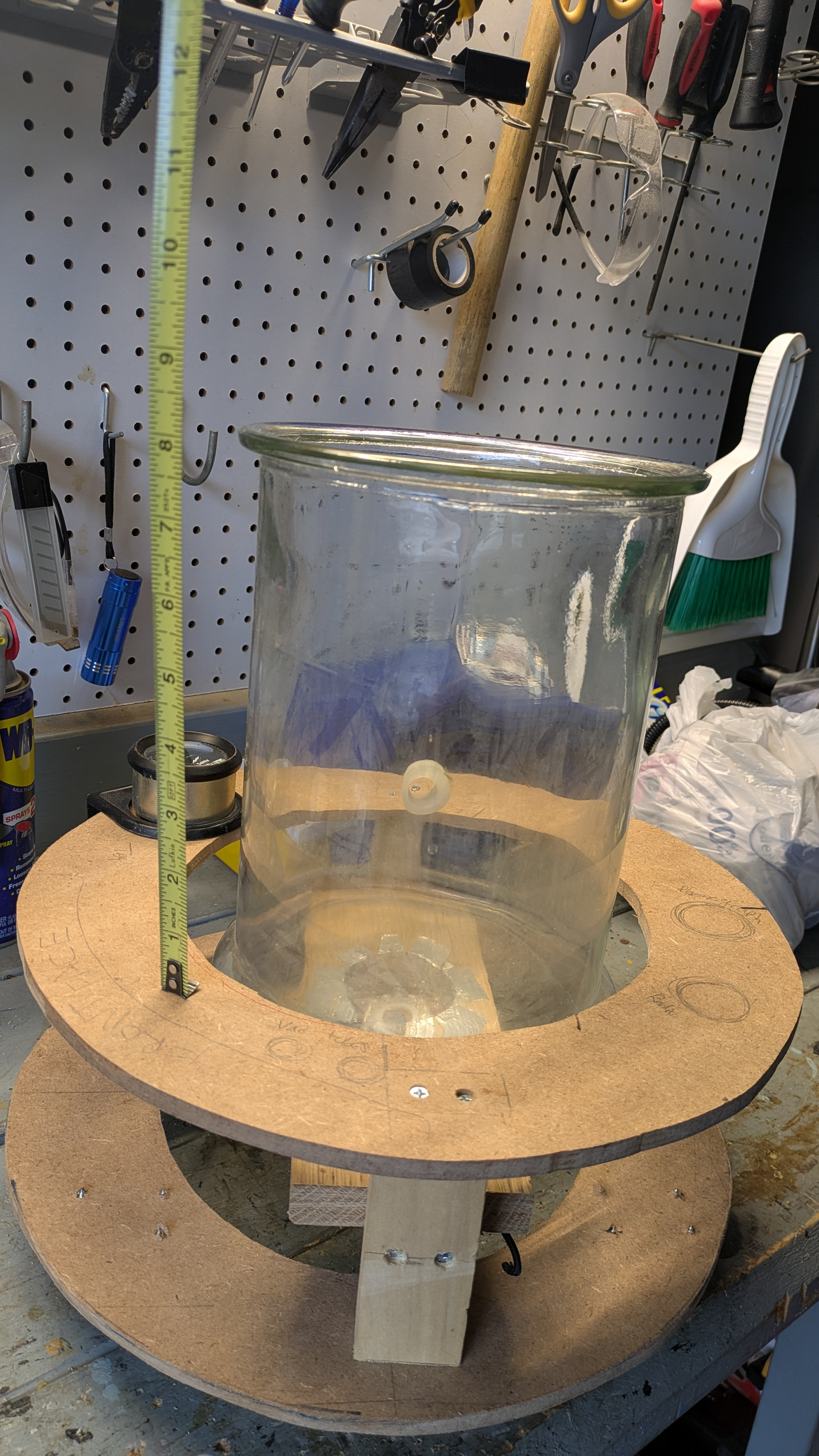 WIP measurements for SFX dept.