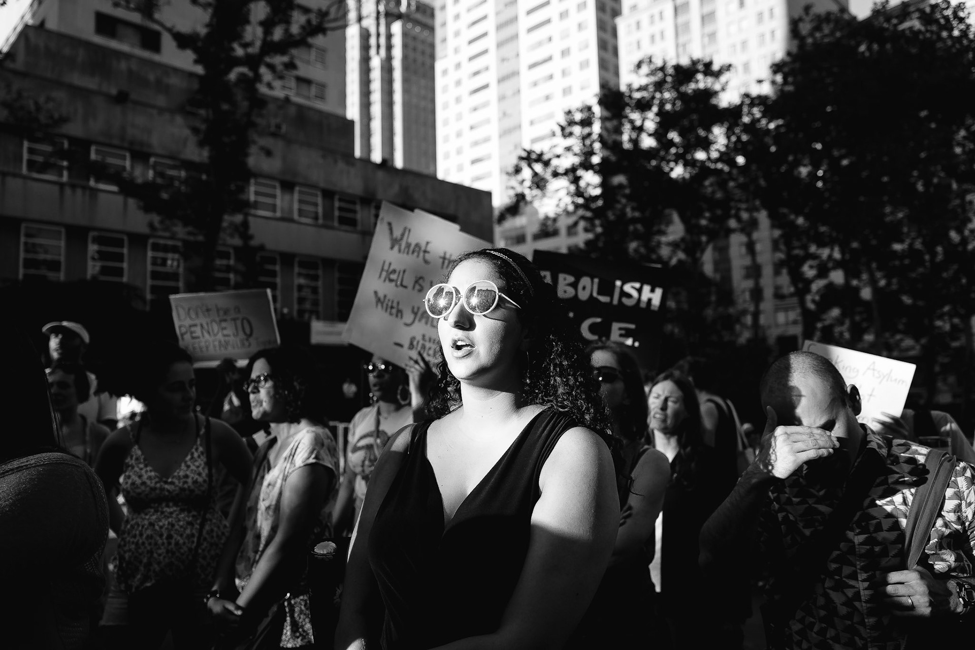 Immigration Policy Protest, Brooklyn Borough Hall, June 14th, 2018