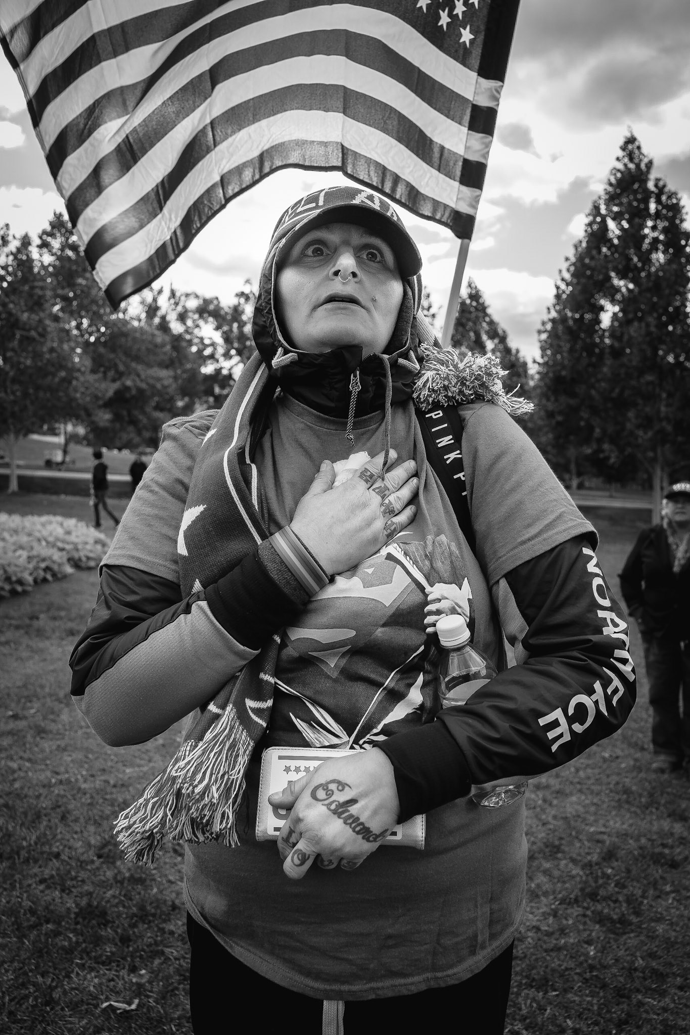 "Stop Impeachment Now" rally by Women for Trump. Capitol Building, Washington DC. October 17th, 2019