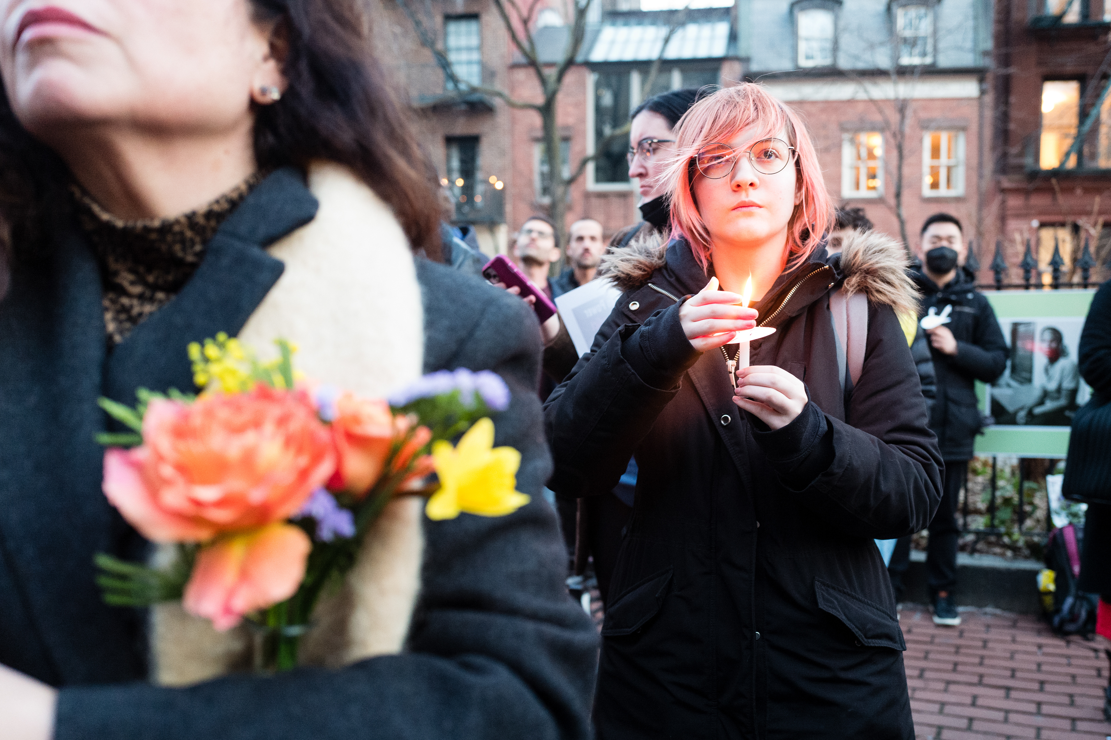 Vigil for Nex, Stonewall Inn, NYC February 26th, 2024