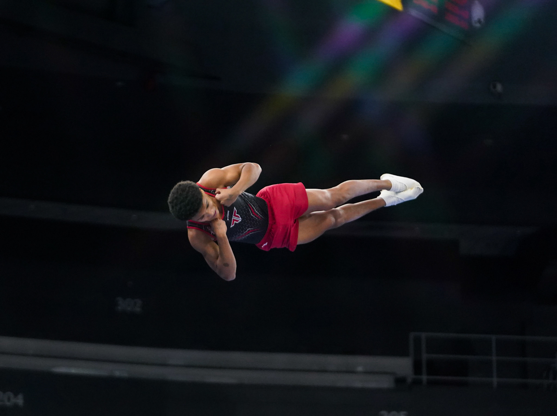T&amp;T Qualifications during the 2025 USA Gymnastics Gym Champs on Thursday, June 19, 2025 at Amica Mutual Pavilion in Providence, RI /  photo by Morgan Hurd
