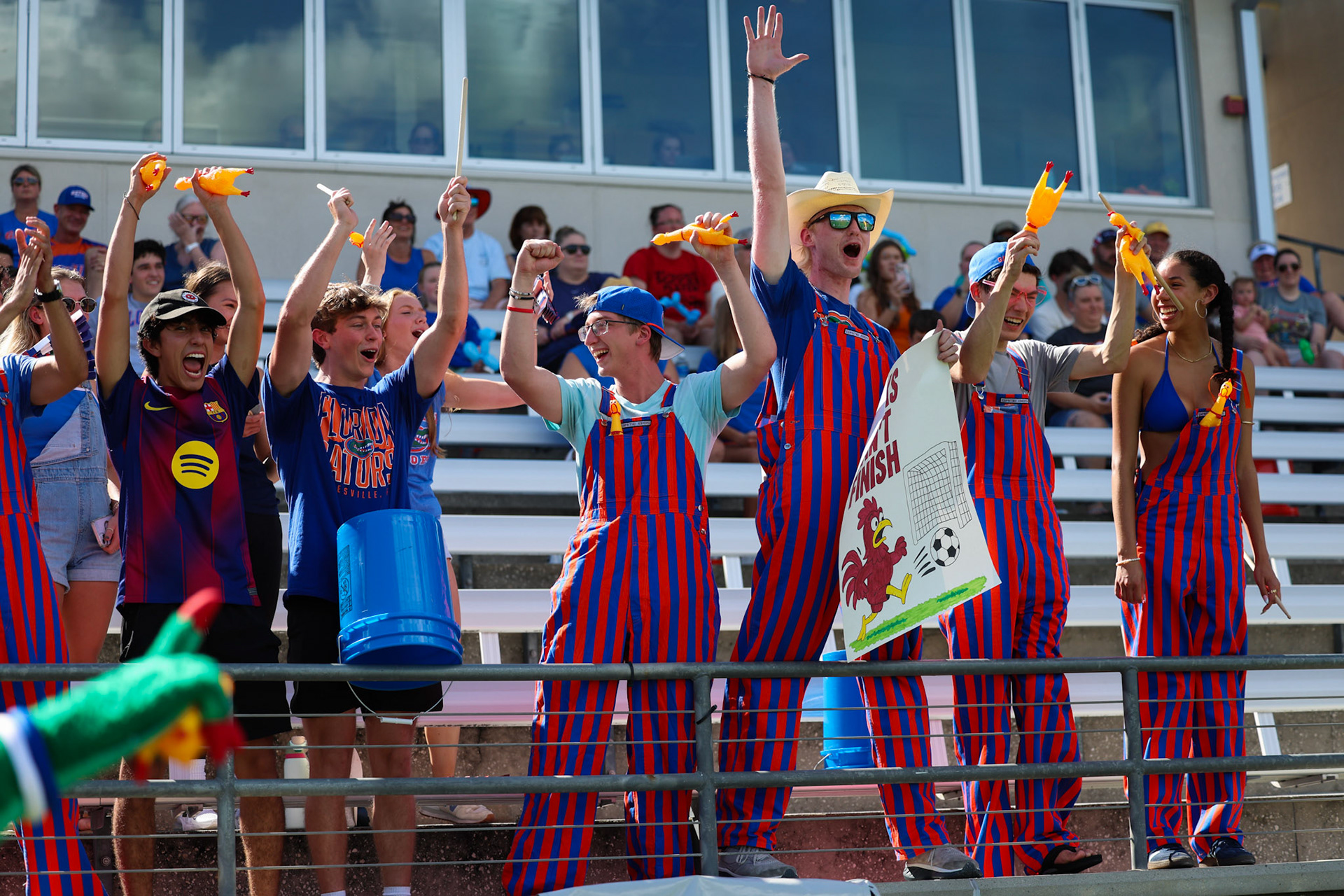 during the Gators' game against the Gamecocks on Sunday, September 21, 2025 at Donald R. Dizney Stadium in Gainesville, FL / UAA Communications photo by Morgan Hurd