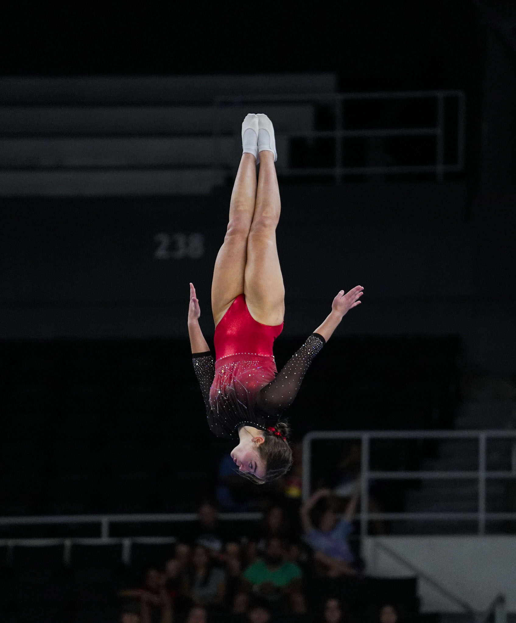during the 2025 USA Gymnastics Gym Champs on Friday, June 20, 2025 at Amica Mutual Pavilion in Providence, RI /  photo by Morgan Hurd