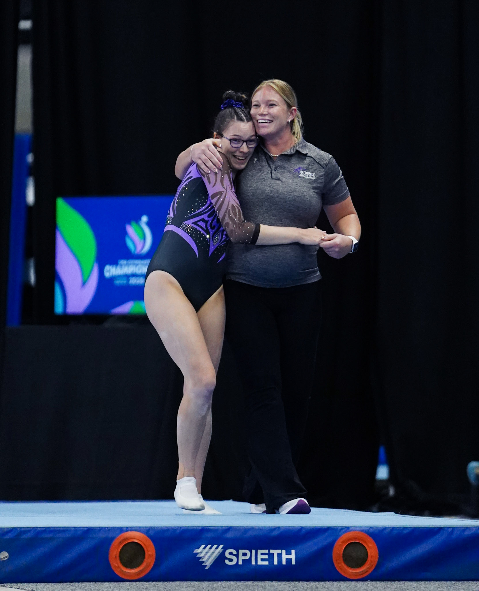 during the 2025 USA Gymnastics Gym Champs on Saturday, June 21, 2025 at Amica Mutual Pavilion in Providence, RI /  photo by Morgan Hurd
