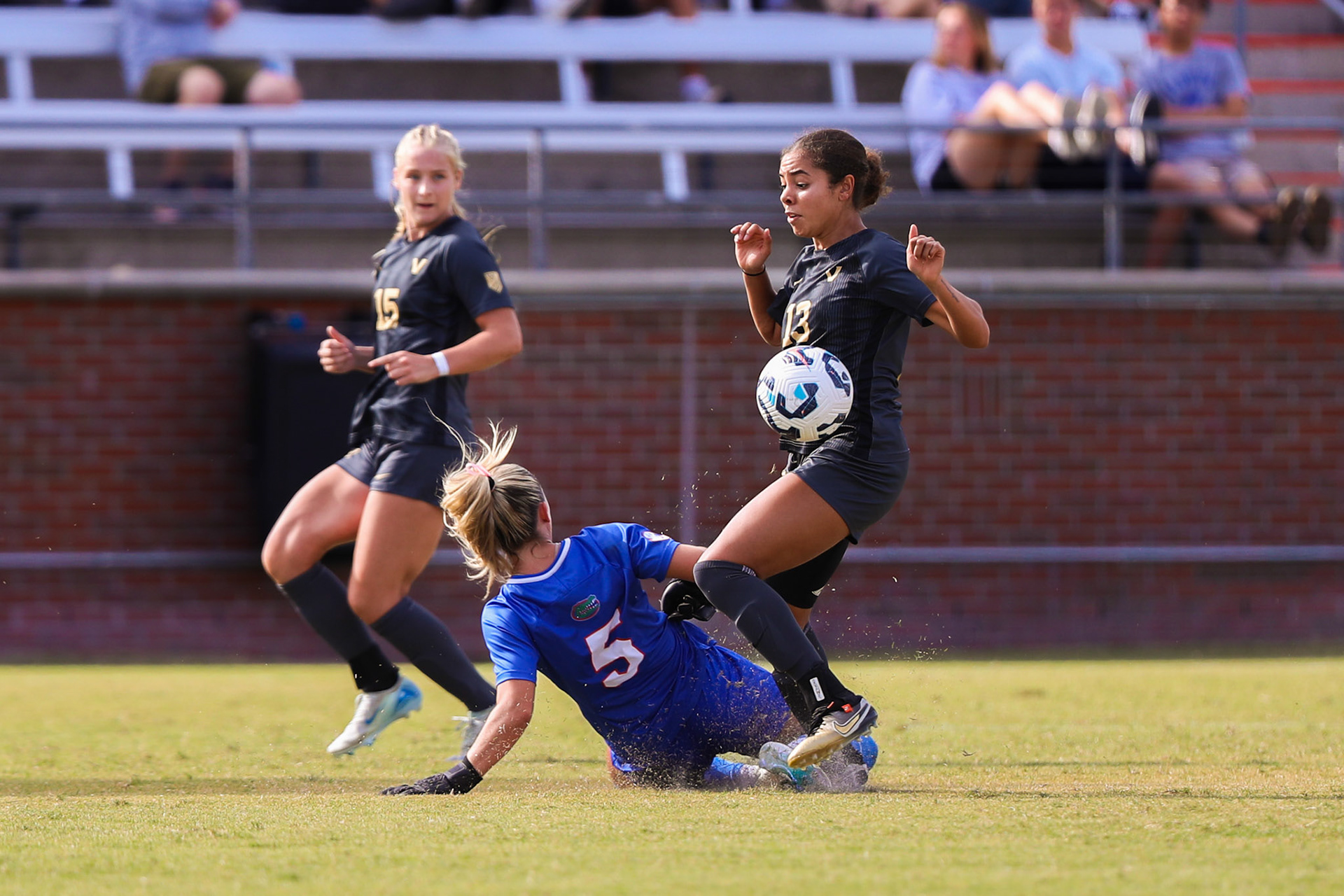 during the Gators' game against the Commodores on Friday, October 18, 2024 at Donald R. Dizney Stadium in Gainesville, FL / UAA Communications photo by Morgan Hurd