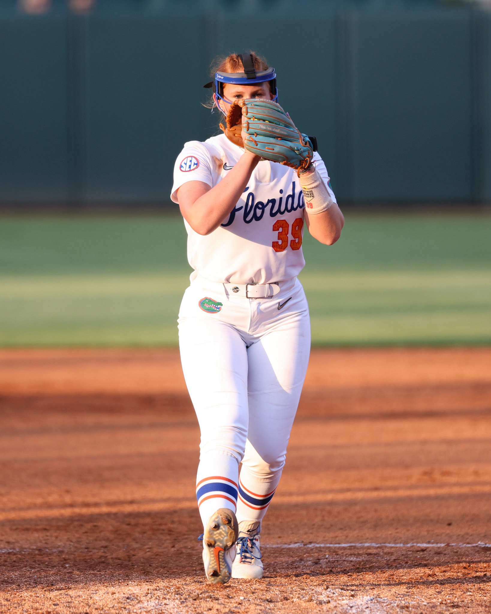 during the Gators' game against the Bulls on Wednesday, April 23, 2025 at Katie Seashole Pressly Softball Stadium in Gainesville, FL / UAA Communications photo by Morgan Hurd