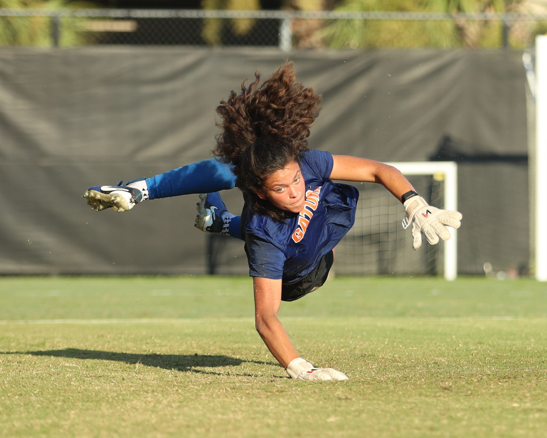 during the Gators' practice on Tuesday, July 29, 2025 at Donald R. Dizney Stadium in Gainesville, FL / UAA Communications photo by Morgan Hurd