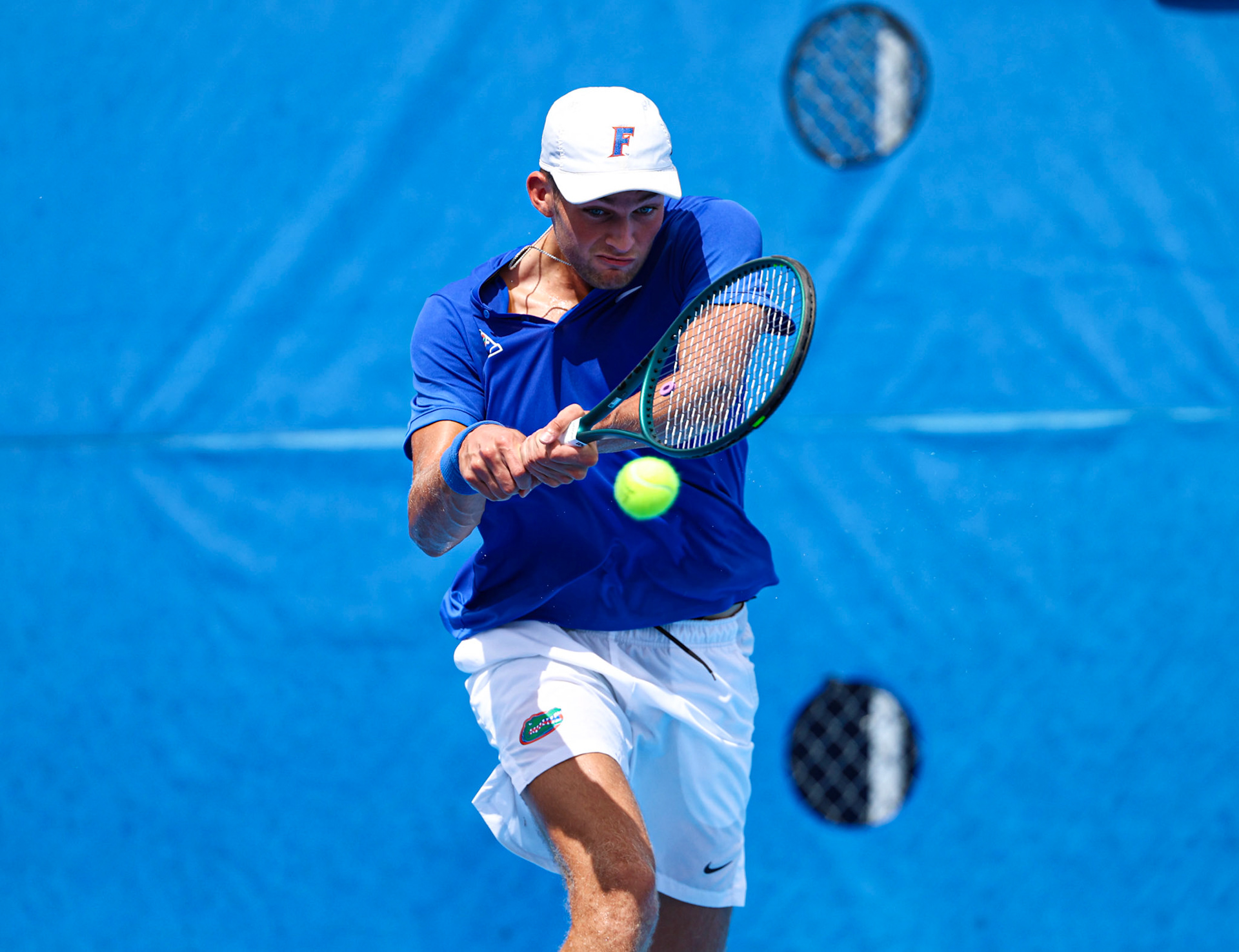during the Gators' match at the ITA Southeast Regional Championship on Thursday, October 9, 2025 at Alfred A. Ring Tennis Complex in Gainesville, FL / UAA Communications photo by Morgan Hurd
