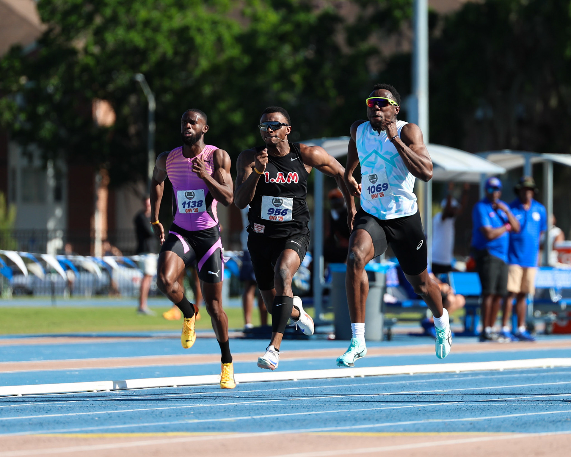 during the Tom Jones Memorial on Saturday, April 19, 2025 at Percy Beard Track at James G. Pressly Stadium in Gainesville, Fla. / UAA Communications photo by Morgan Hurd