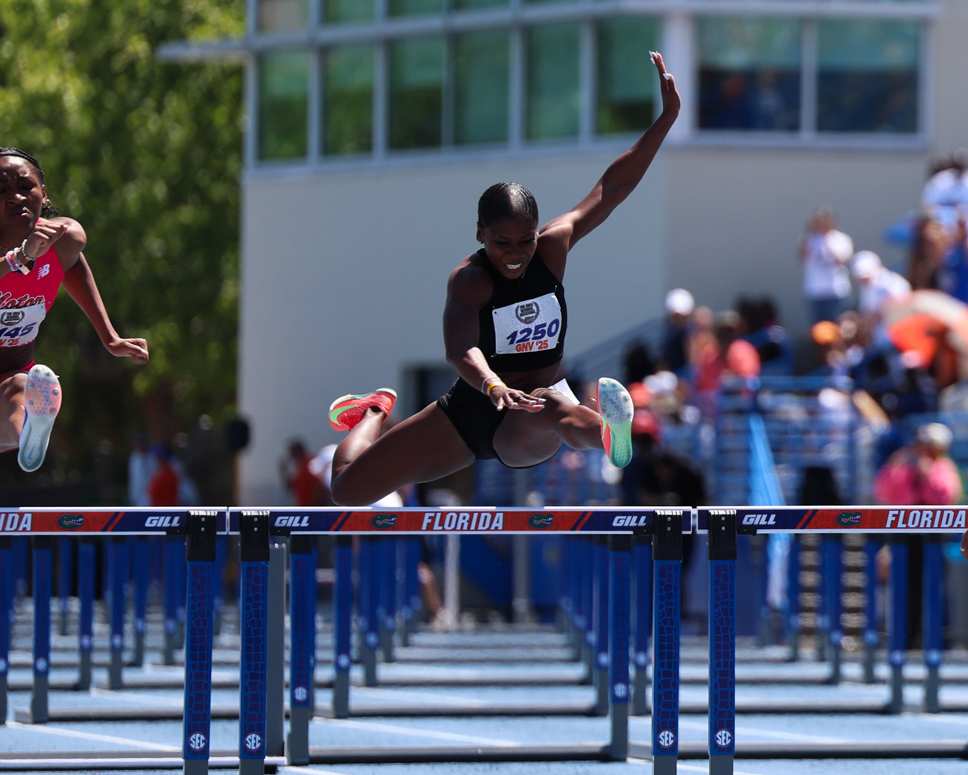 during the Tom Jones Memorial on Saturday, April 19, 2025 at Percy Beard Track at James G. Pressly Stadium in Gainesville, Fla. / UAA Communications photo by Morgan Hurd
