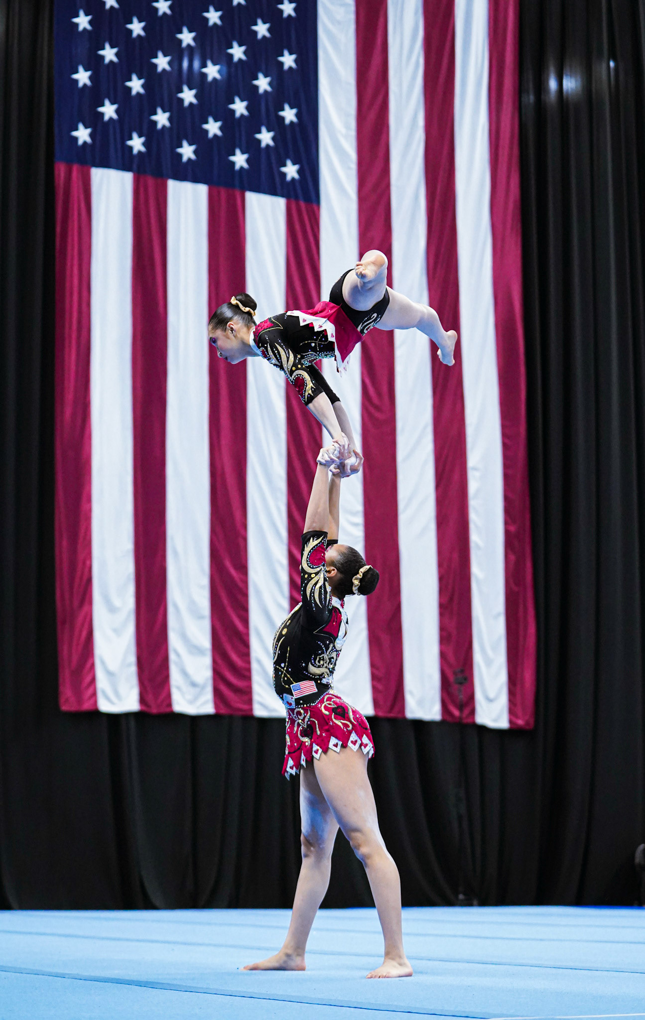 during the 2025 USA Gymnastics Gym Champs on Friday, June 20, 2025 at Amica Mutual Pavilion in Providence, RI /  photo by Morgan Hurd