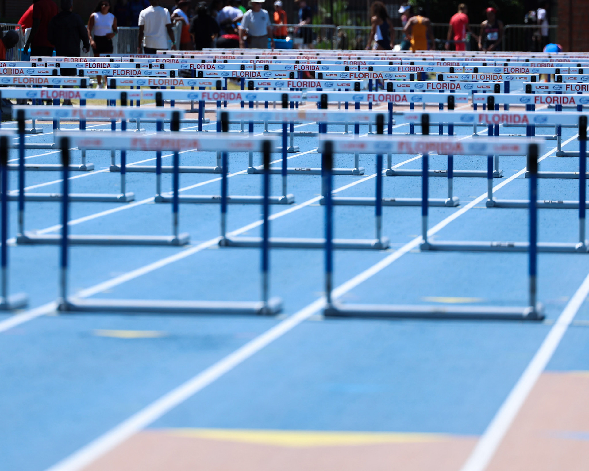 during the Tom Jones Memorial on Saturday, April 19, 2025 at Percy Beard Track at James G. Pressly Stadium in Gainesville, Fla. / UAA Communications photo by Morgan Hurd