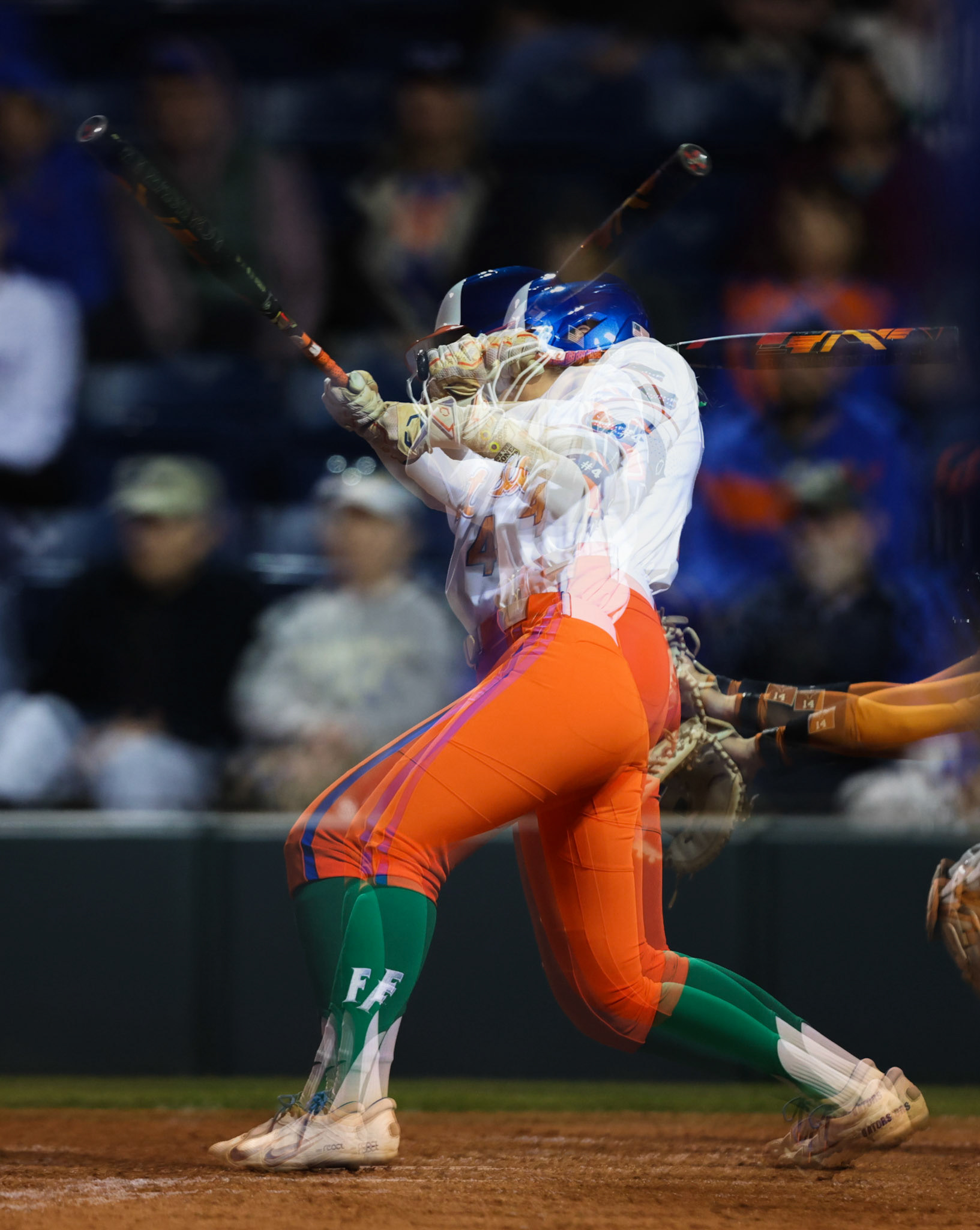 during the Gators' game against the Longhorns on Monday, March 17, 2025 at Katie Seashole Pressly Softball Stadium in Gainesville, FL / UAA Communications photo by Morgan Hurd