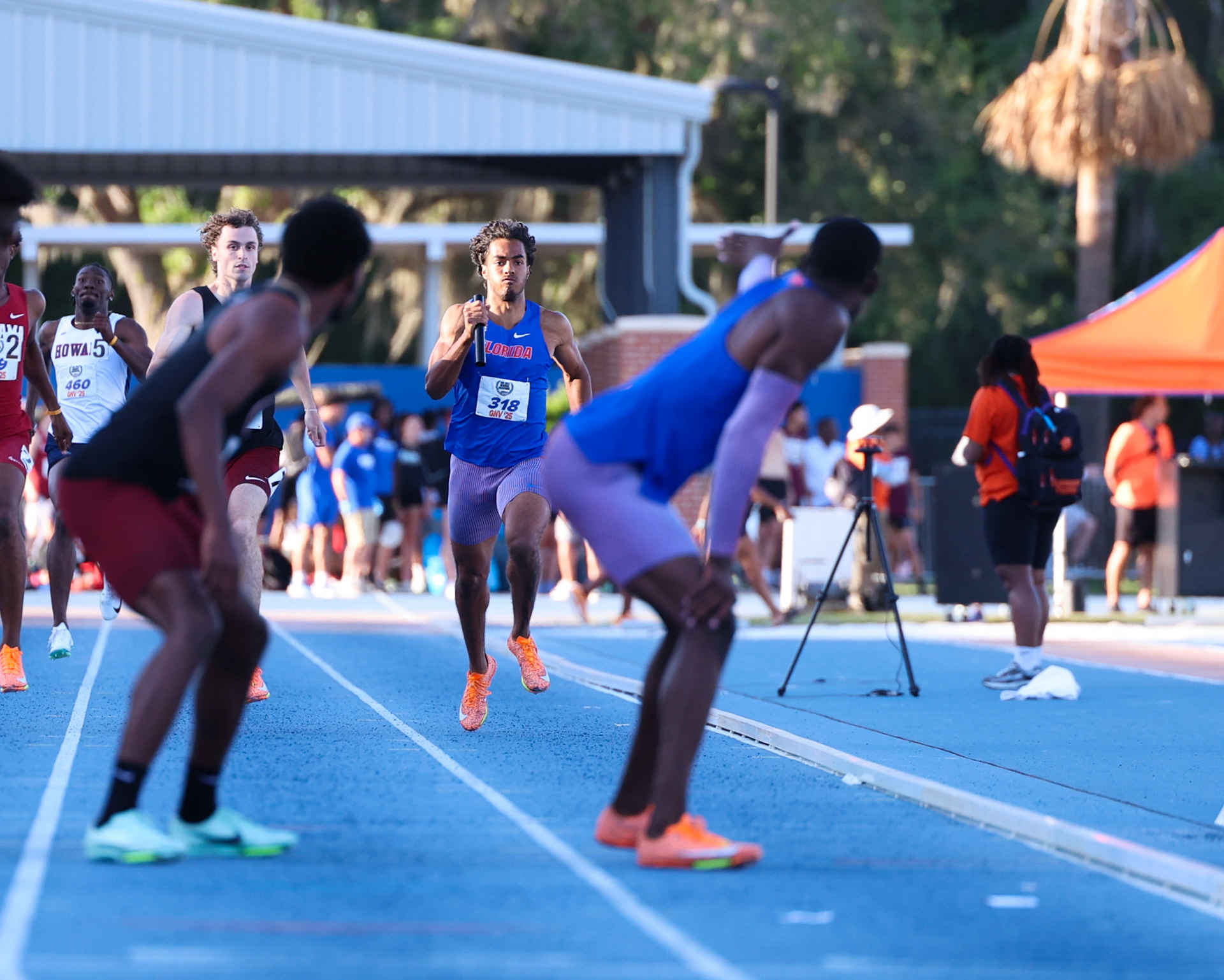 during the Tom Jones Memorial on Saturday, April 19, 2025 at Percy Beard Track at James G. Pressly Stadium in Gainesville, Fla. / UAA Communications photo by Morgan Hurd