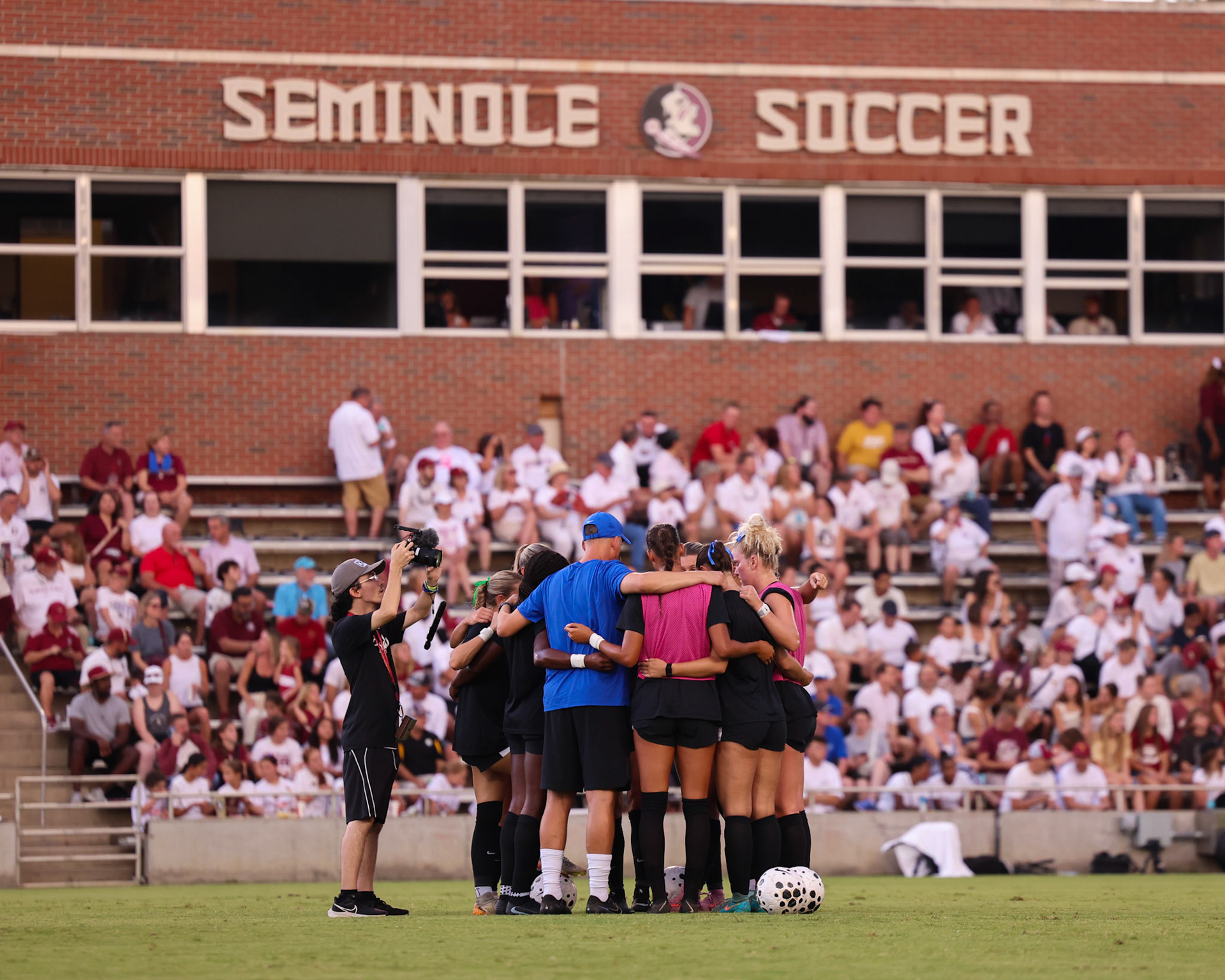 during the Gators' game against the Florida State Seminoles on Thursday, August 14, 2025 at Seminole Soccer Complex in Tallahassee, FL / UAA Communications photo by Morgan Hurd