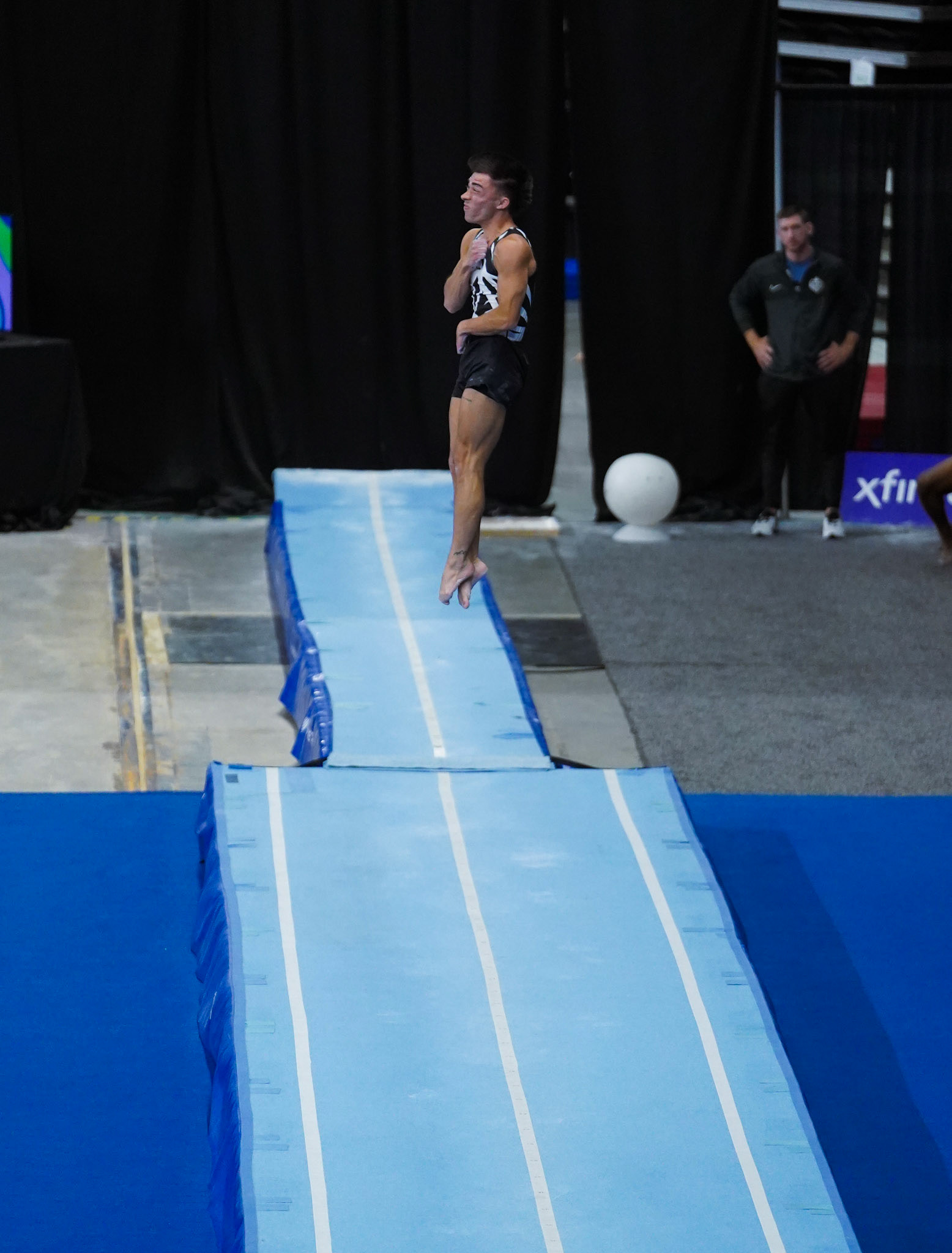 during the 2025 USA Gymnastics Gym Champs on Friday, June 20, 2025 at Amica Mutual Pavilion in Providence, RI /  photo by Morgan Hurd