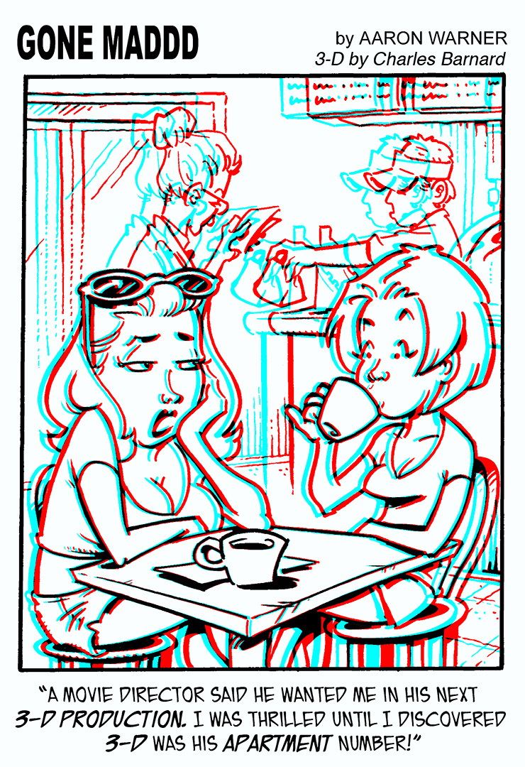 Stereo World Magazine (2013).  Artist Aaron Warner