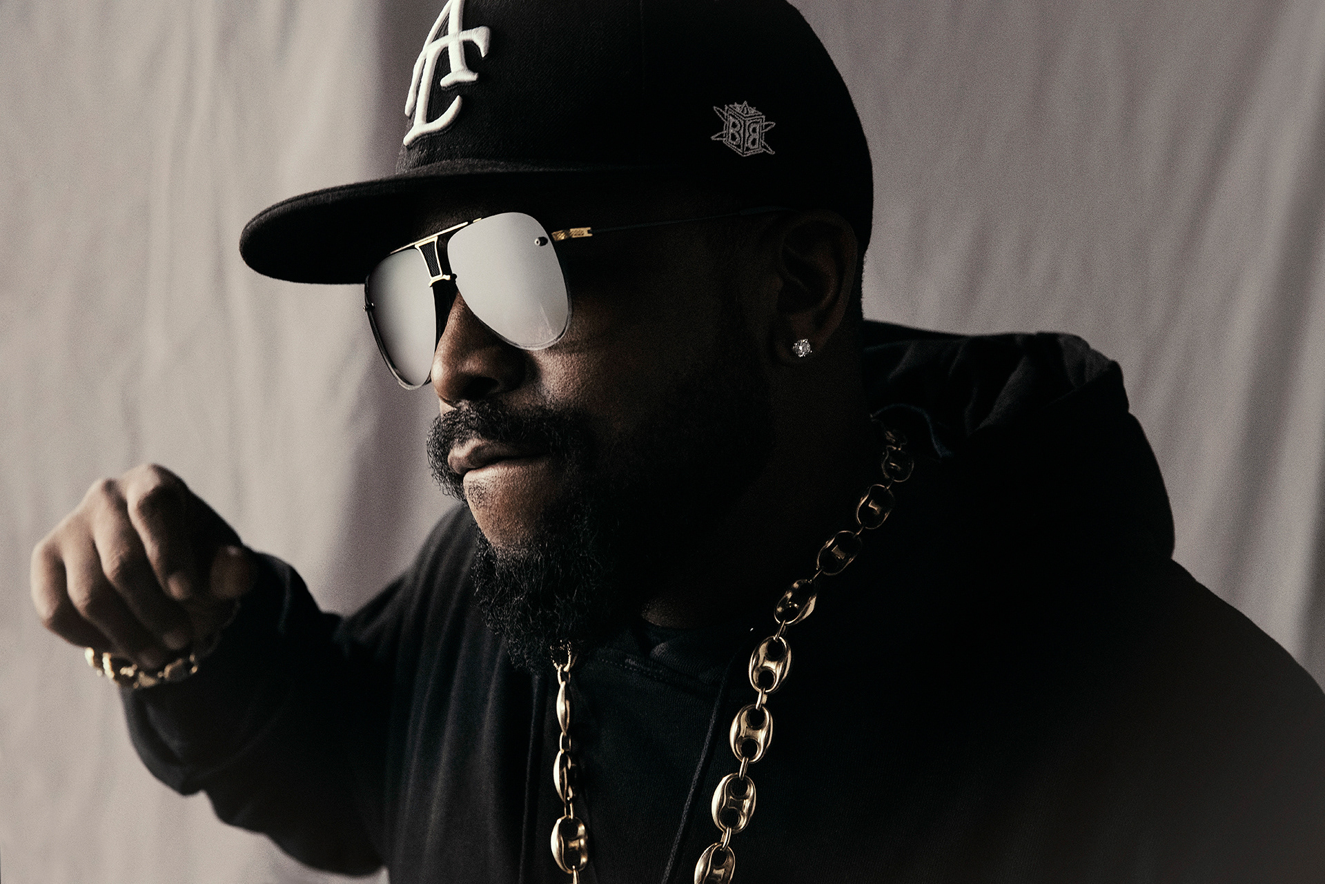 alt="Retouching and color grading for Peloton’s Big Boi campaign, shot by Victoria Will, for impactful digital visuals"