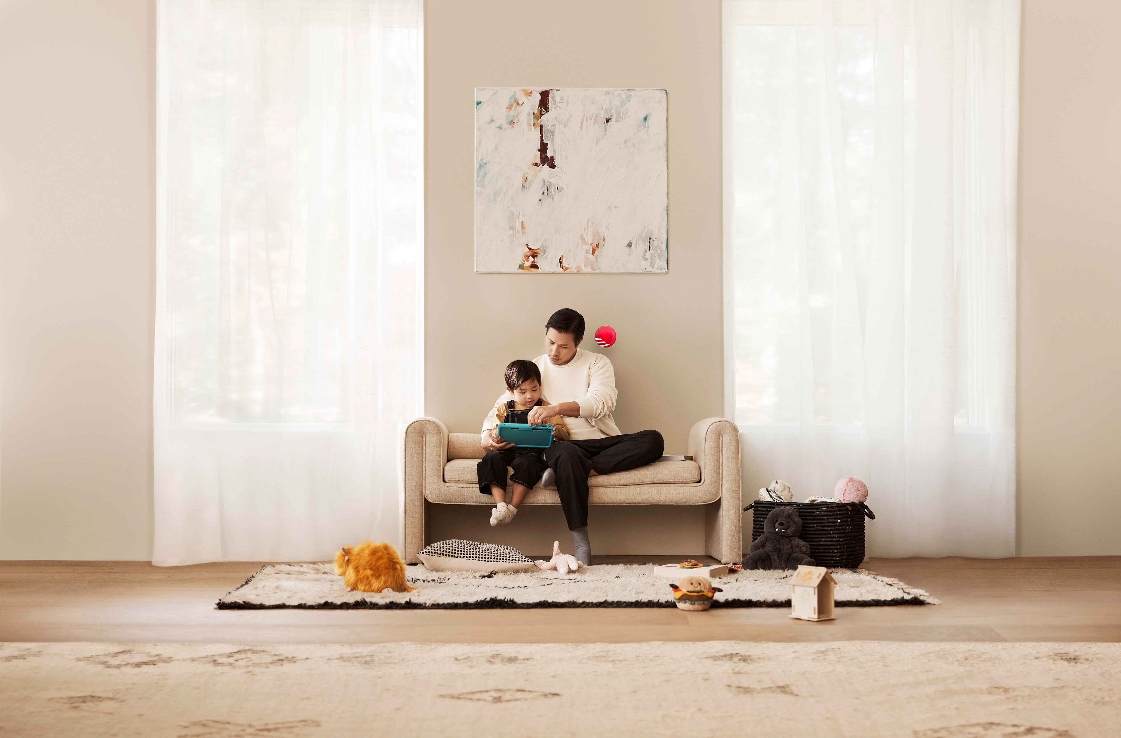 alt="Advanced compositing and color grading for Bank of America campaign, featuring 3D artwork and imagery used on billboards and large-scale print platforms"