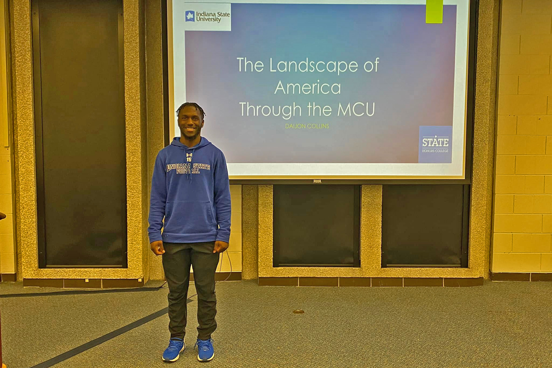 Daijon Collins, Marketing: The Landscape of America through the MCU