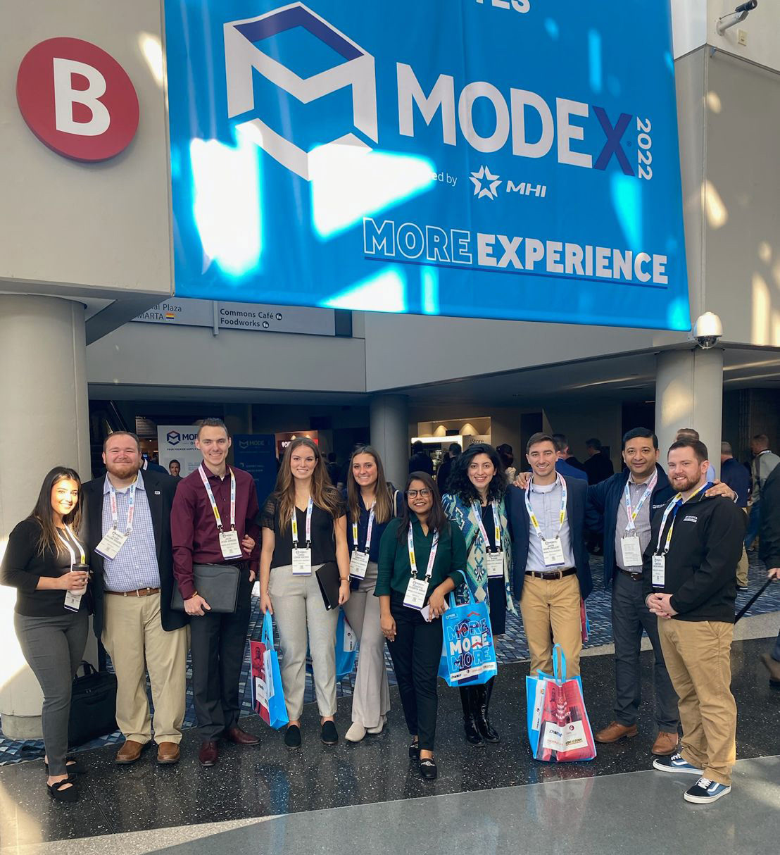 The group of OSCM and MBA students