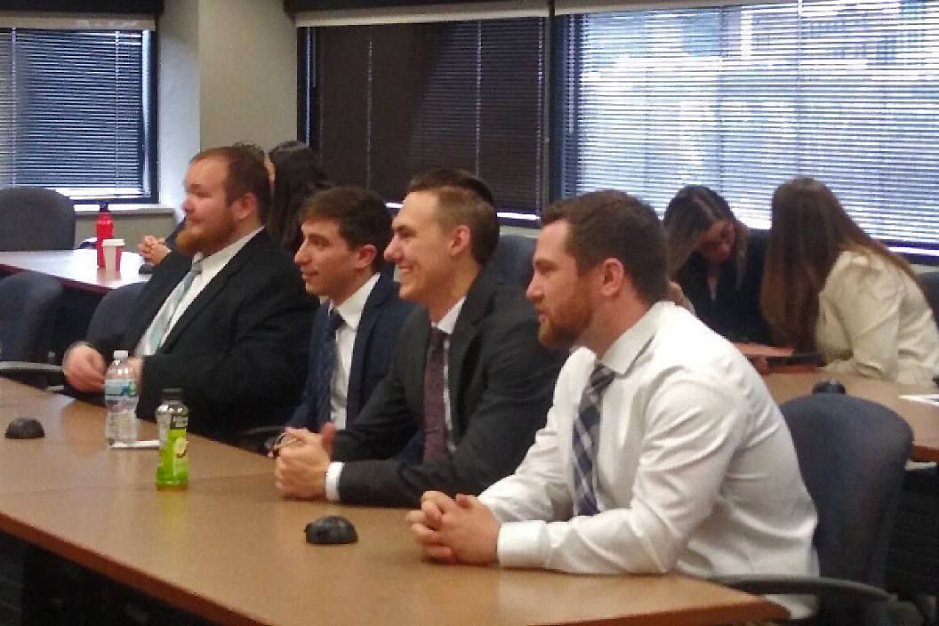 OSCM students Alijah Rogers-Peterson, Gavin Englert, Jacob Johnson, and Cameron Bridges took third place in the highly competitive Gregg Sherrill Case Competition hosted by Indiana University–Purdue University Indianapolis on April 10, 2022