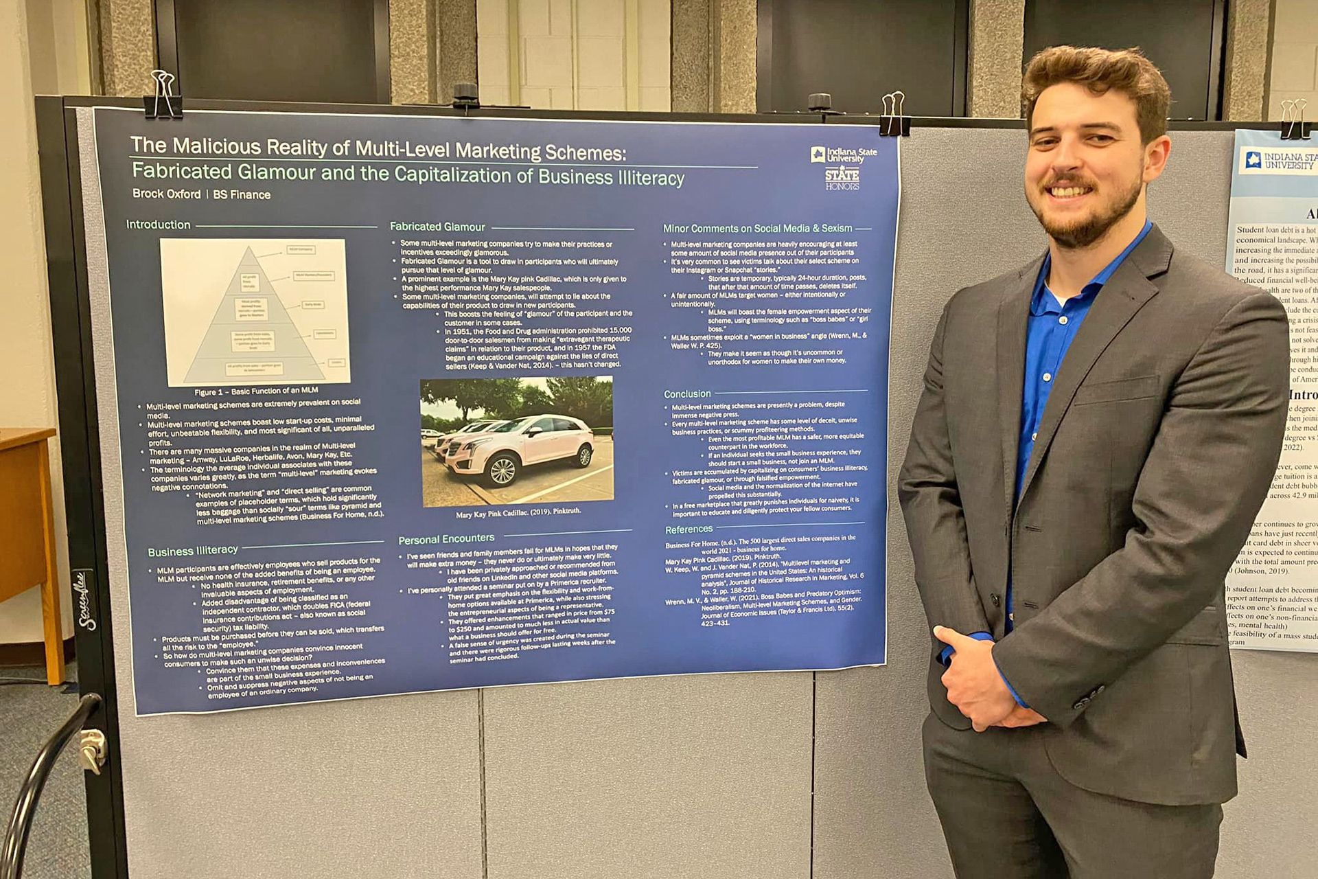 Brock Oxford, Finance: The Malicious Reality of Multi-Level Marketing Schemes: Fabricated Glamour and the Capitalization of Business Illiteracy