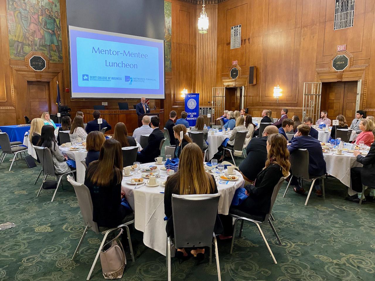 Networks Mentor Luncheon, March 18, 2022. Speaker Kevin Kelly