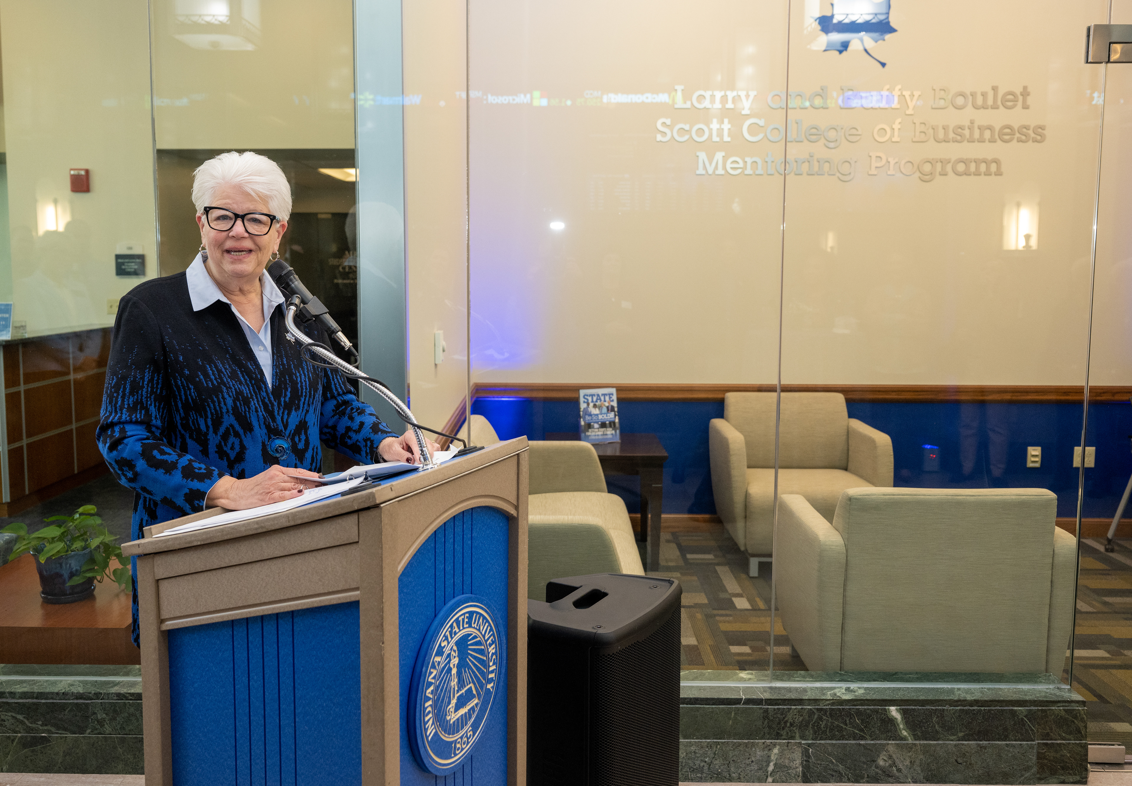 Deborah Curtis, President of Indiana State University