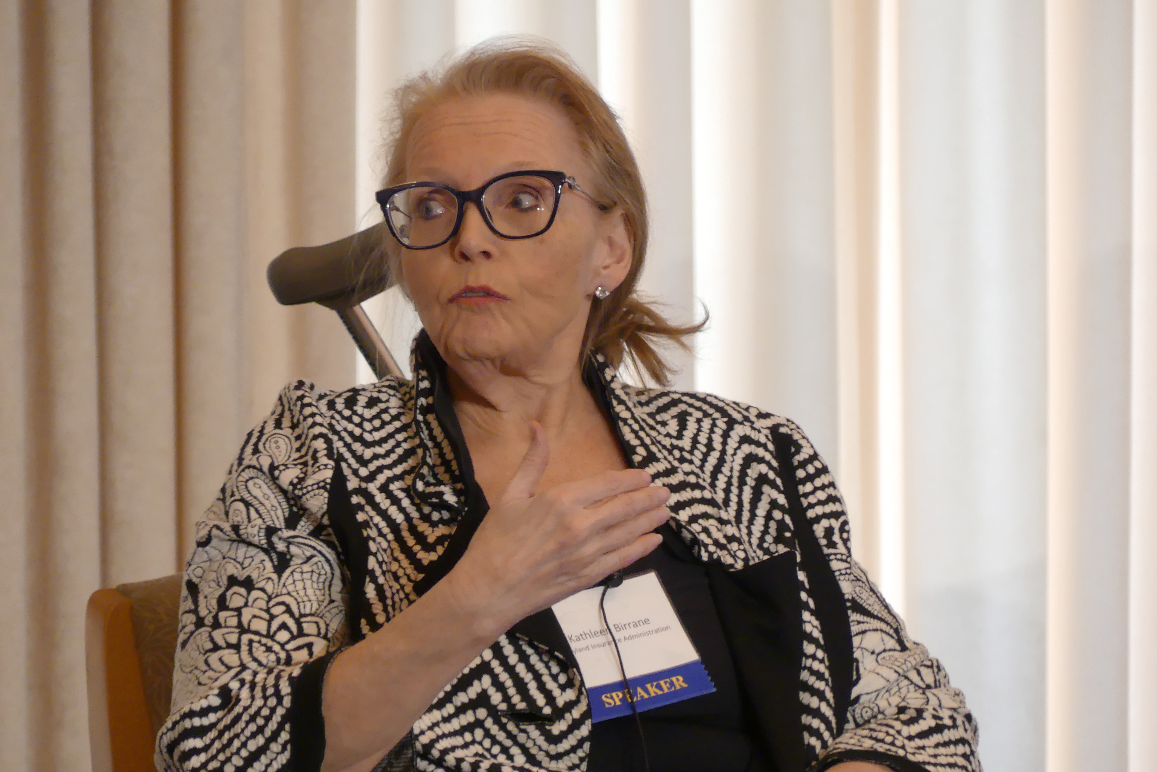 Kathleen Birrane, Commissioner, Maryland Insurance Administration