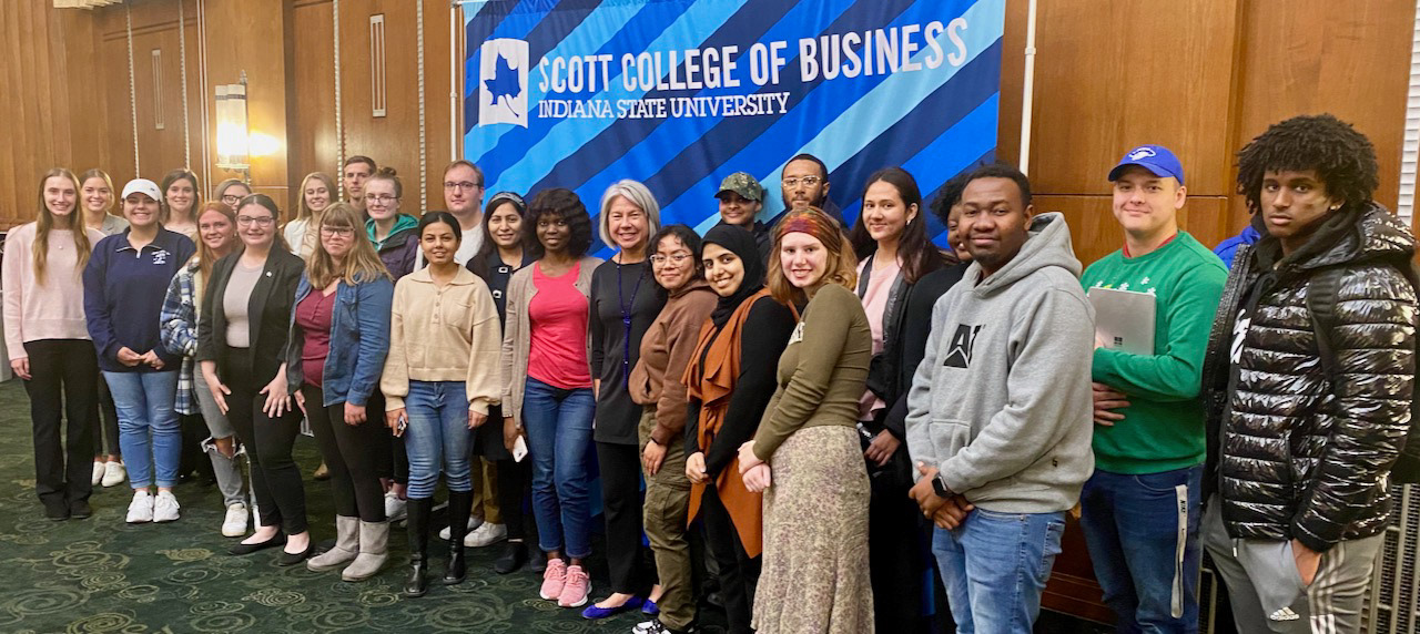 Students at at Christi Hill, Women in Business Featured Speaker event, November 15, 2022