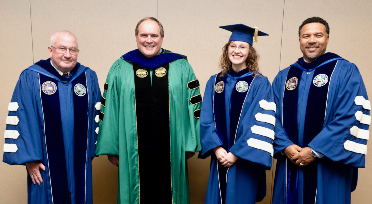 Randy Minas, Dean Terry Daugherty, Kimberly Collins and Rob Lowe