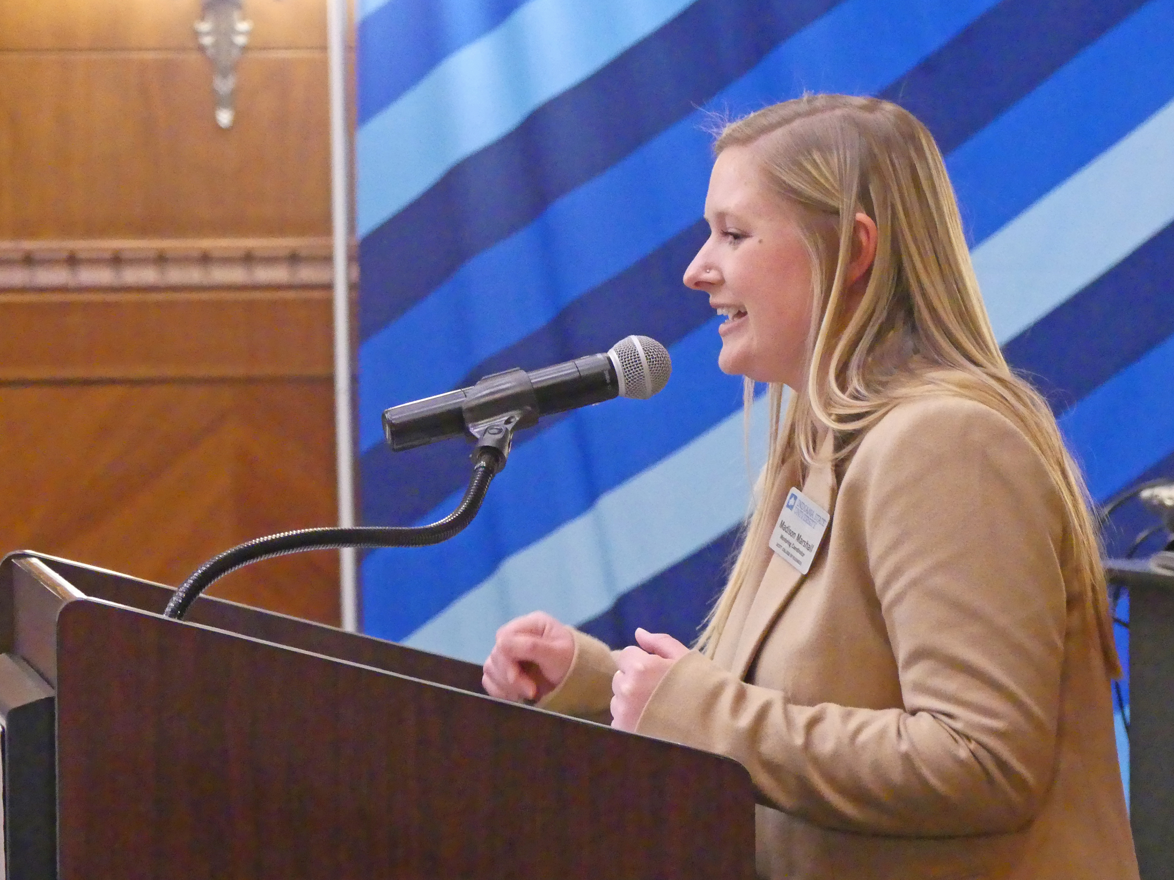 Madison Marshall, Mentoring Coordinator, Scott College of Business, Indiana State University