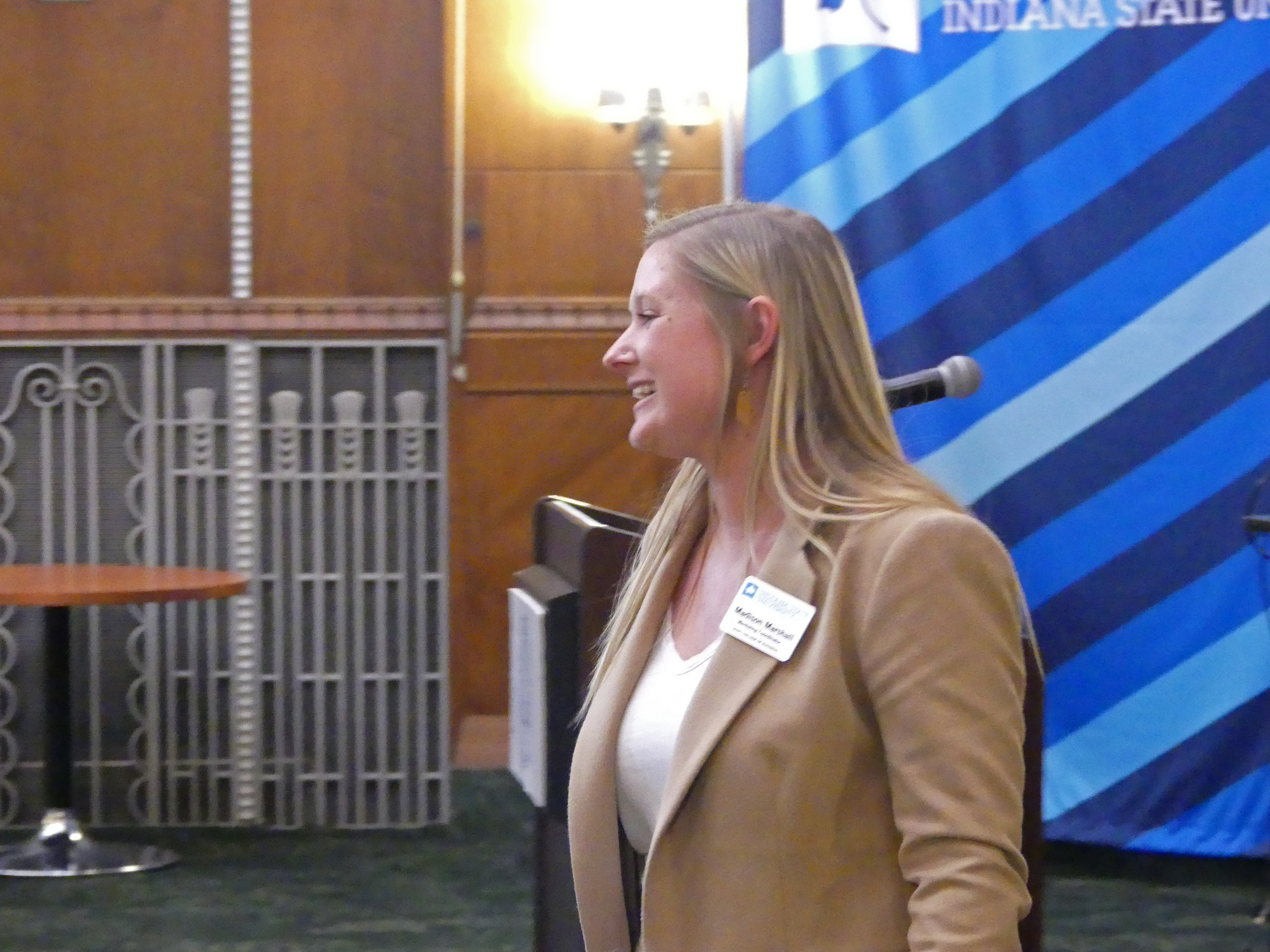Madison Marshall, Mentoring Coordinator, Scott College of Business, Indiana State University