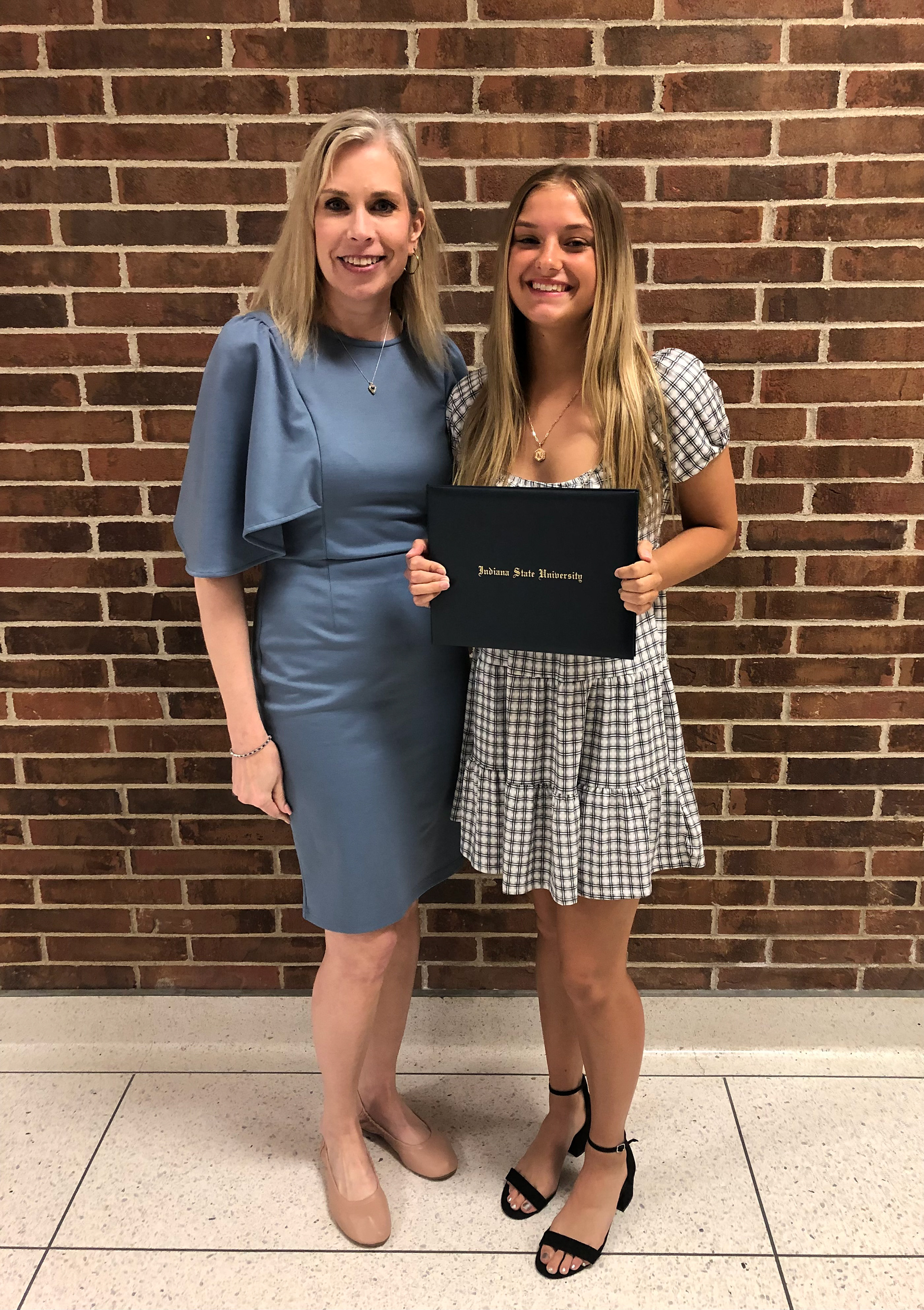 Professional Development Program Assistant Director Michelle Reeson and Networks Scholarship awardee Natalie Silver